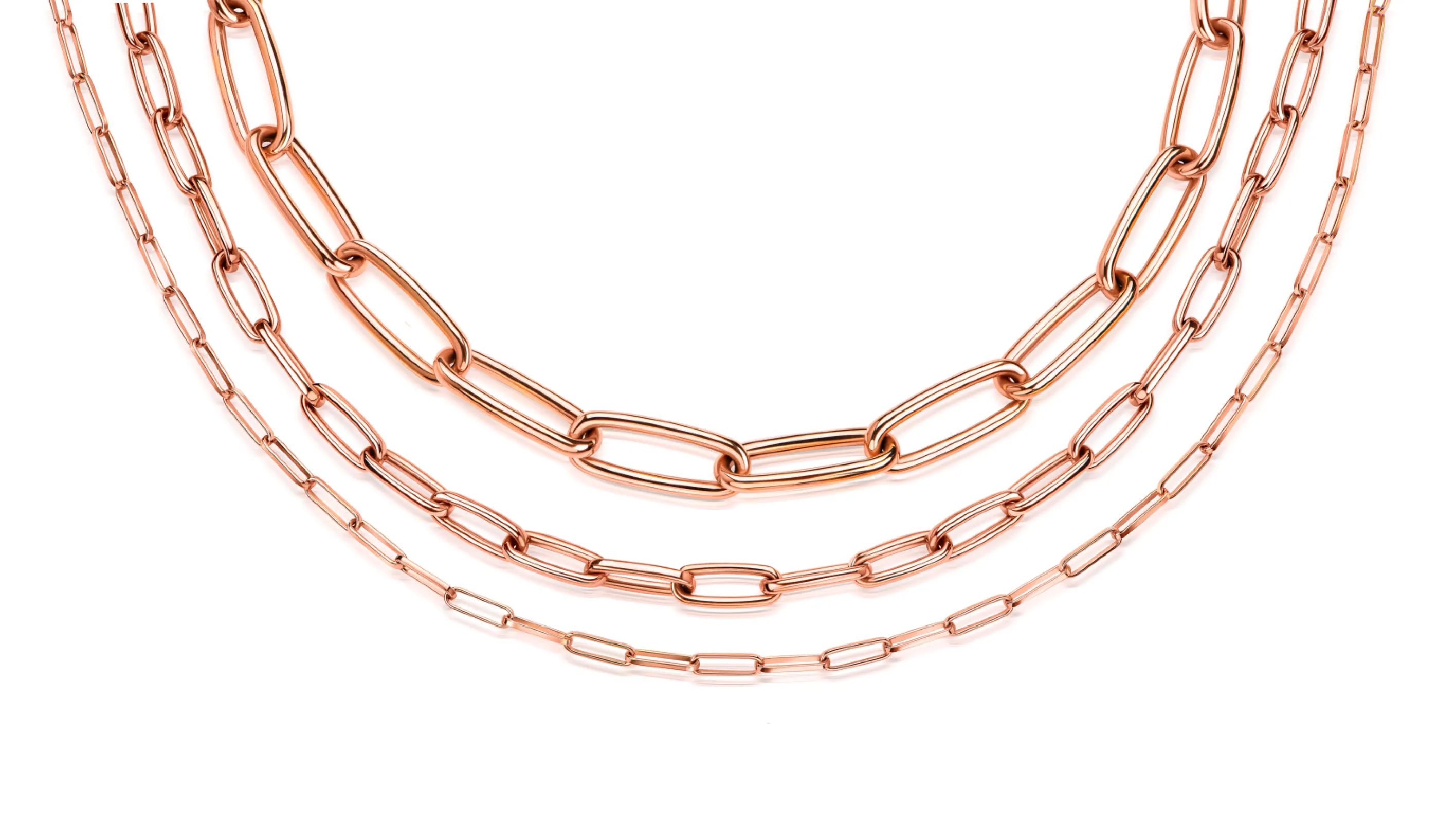 Series "Laguna" in 18k gold, handcrafted