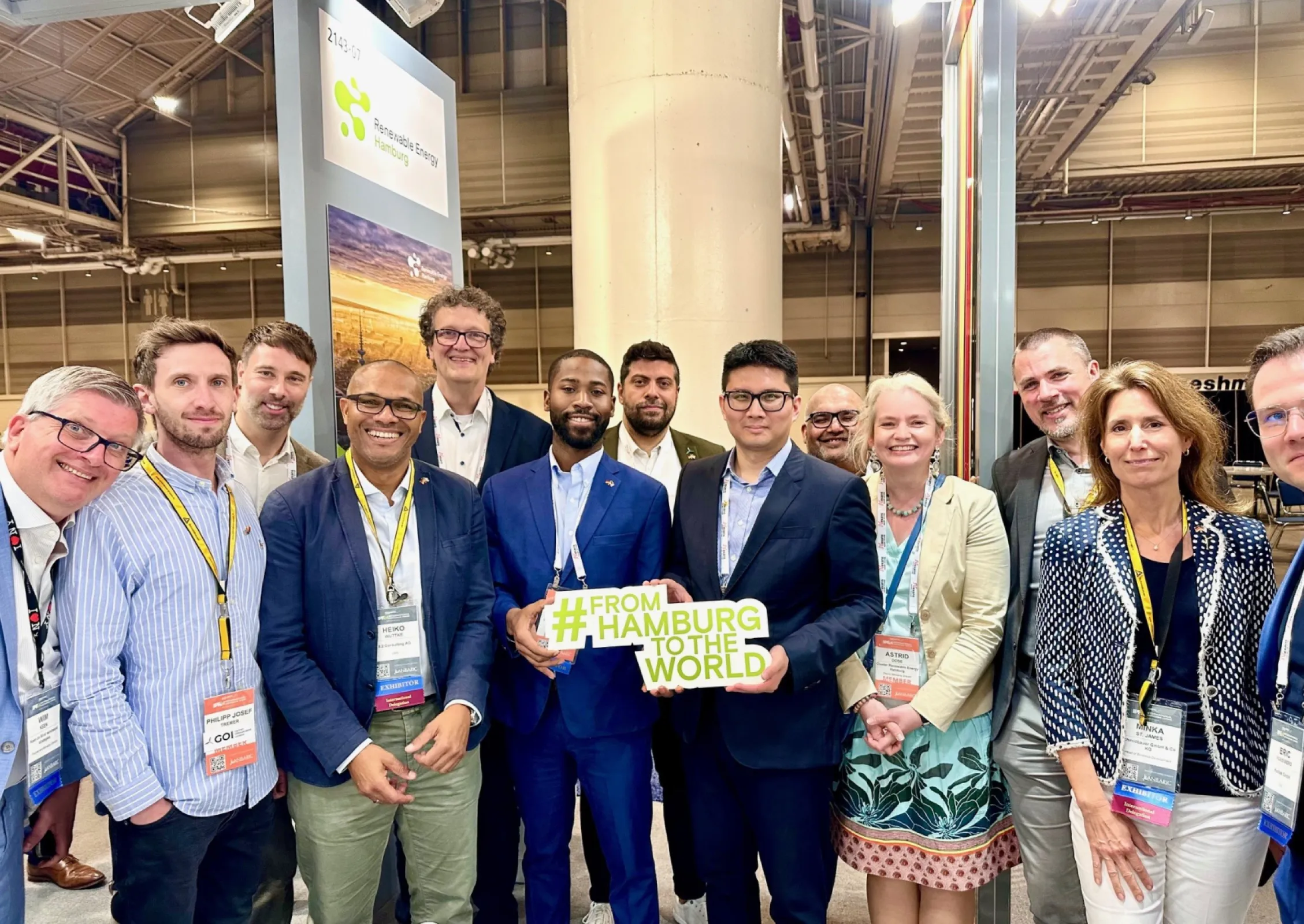 Hamburg Delegation at IPF 2024 in New Orleans