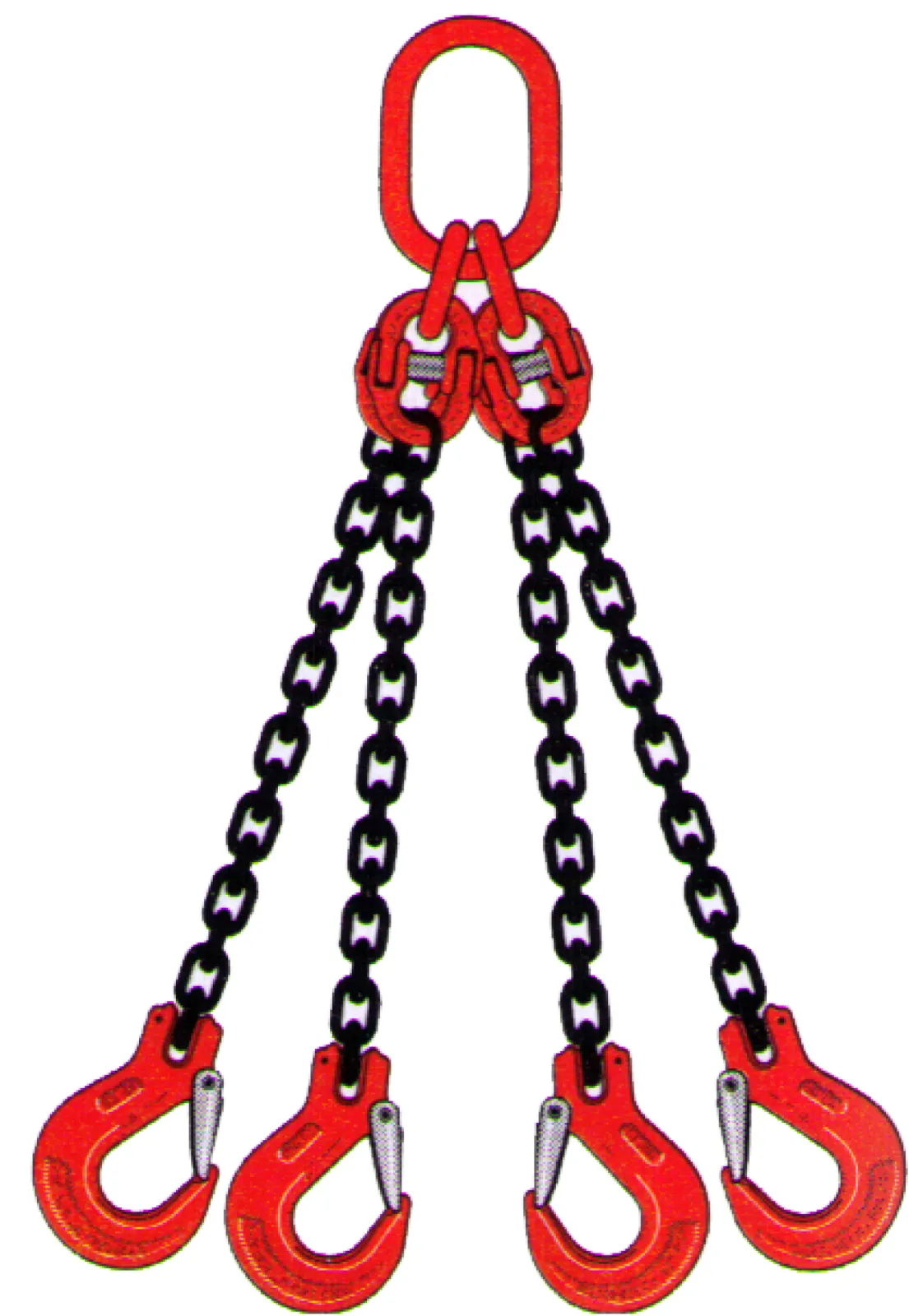 High-strength chain slings Grade 80