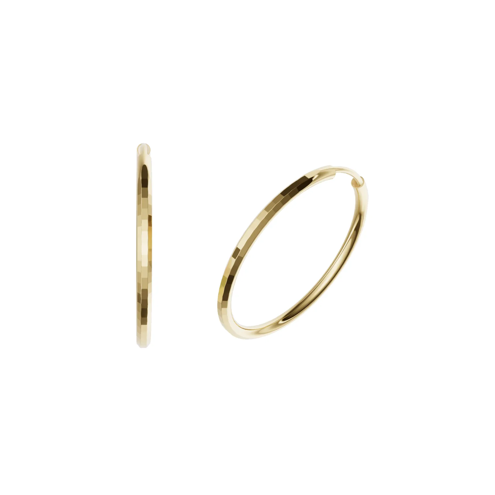 Hoops (14 kt gold)