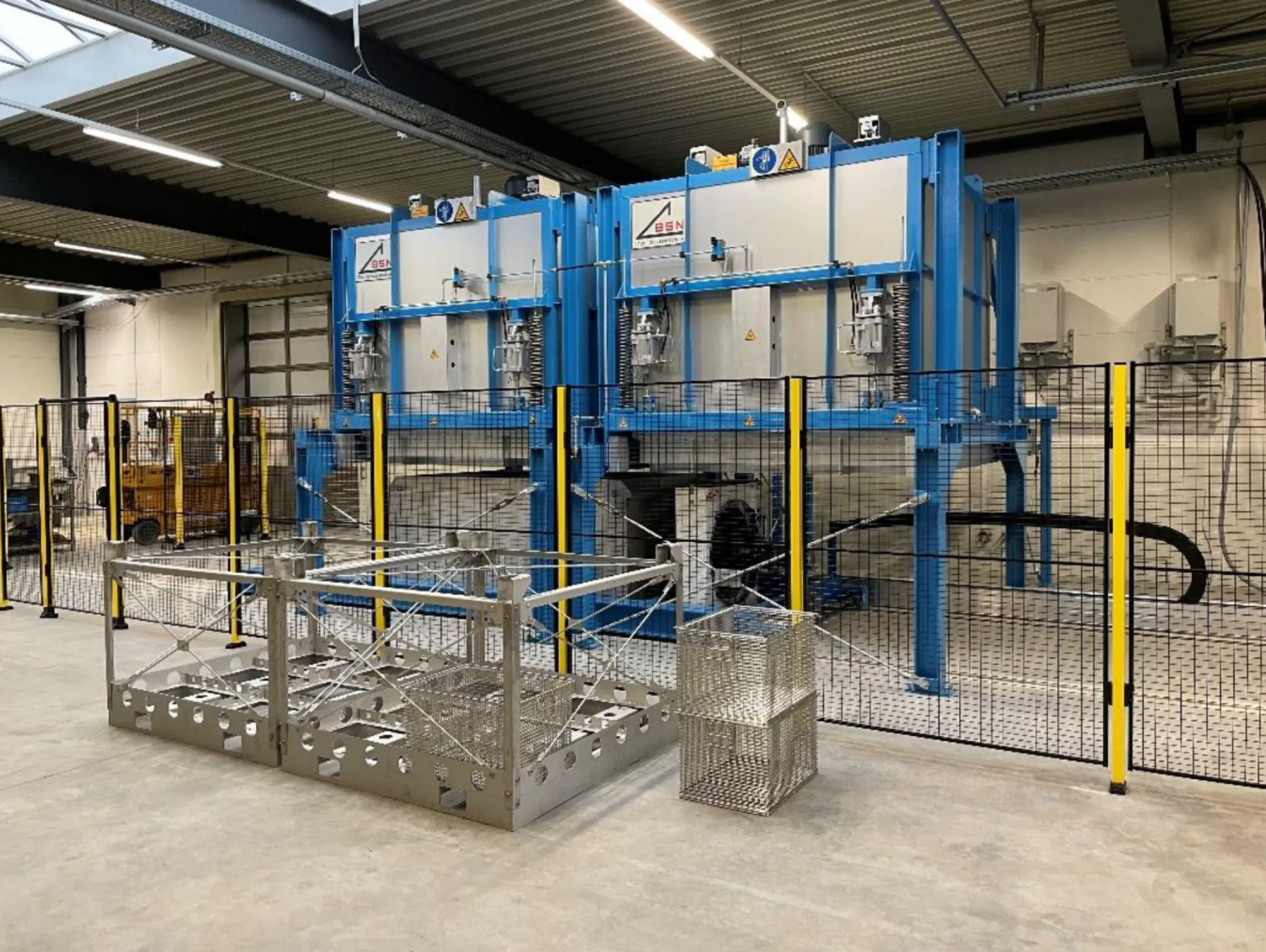 Overhead furnace line