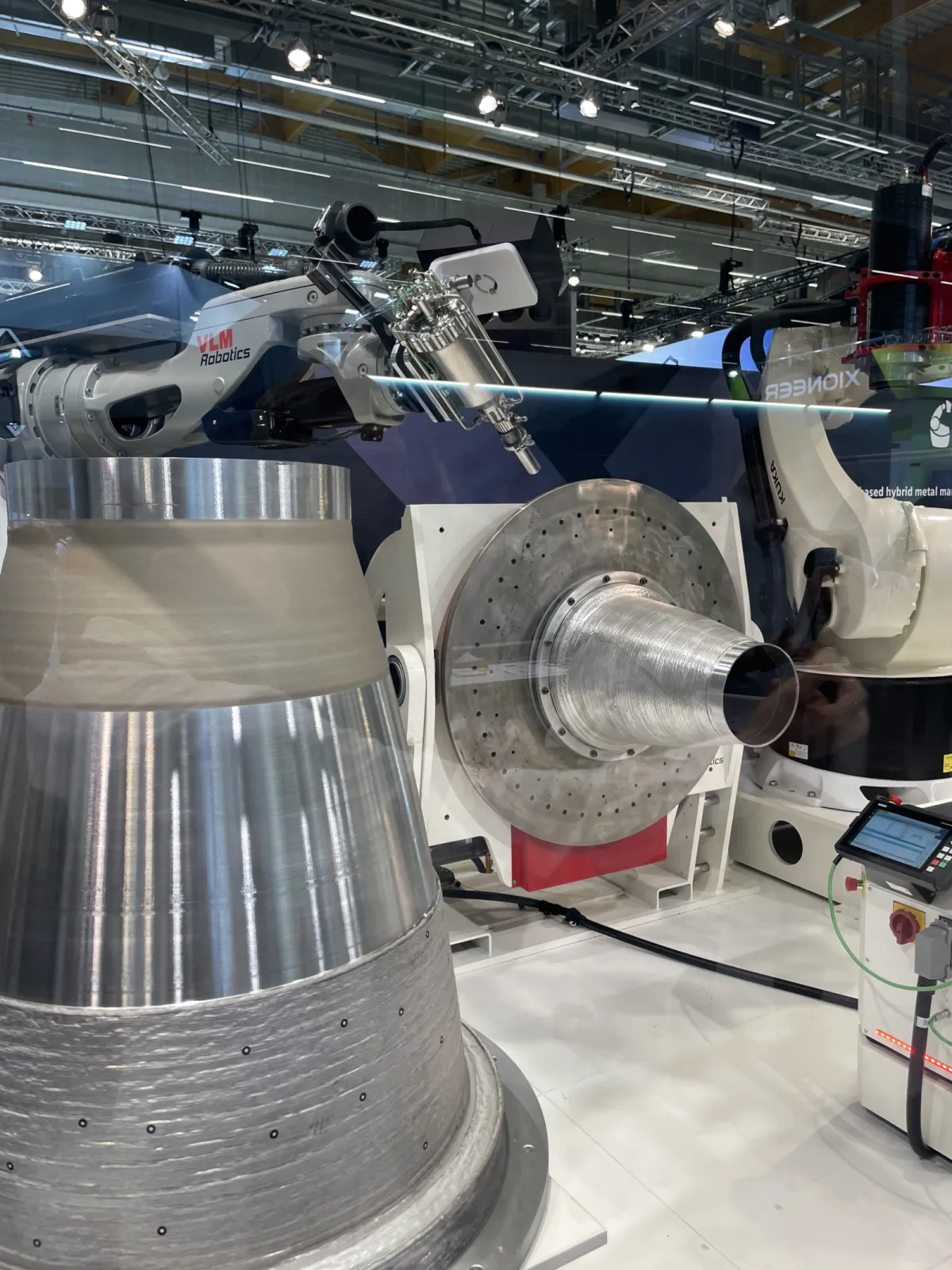 Niob Rocket Nozzle - Mandrel Aluminium / Nozzle Niobium