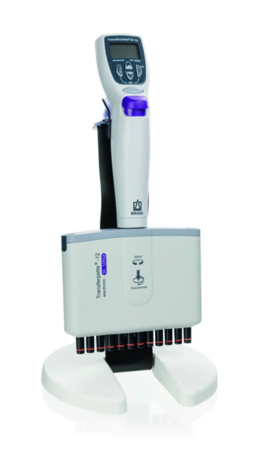 Transferpette® electronic 1250µl inclusive charging stand
