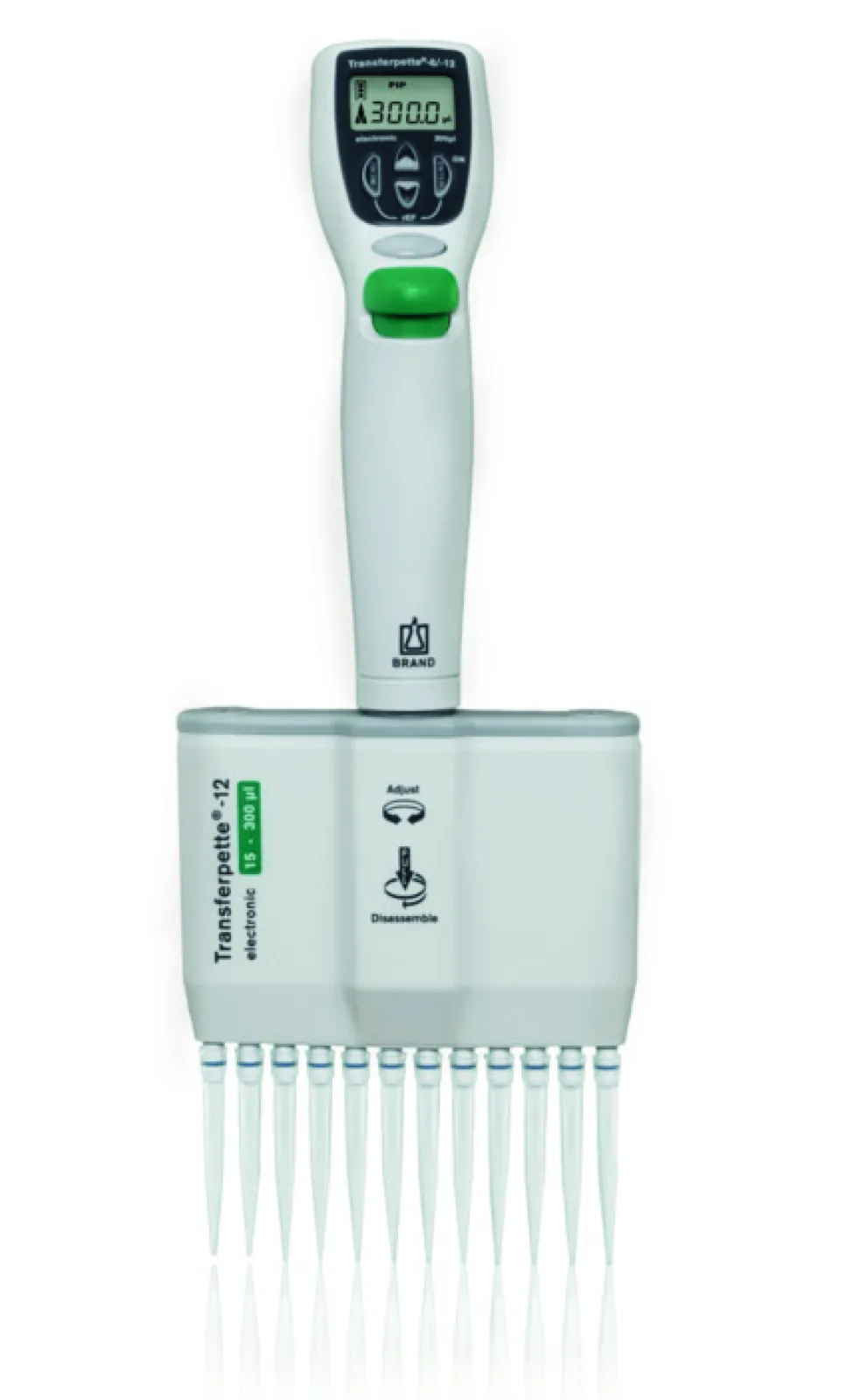 Transferpette® electronic 12 channel pipette