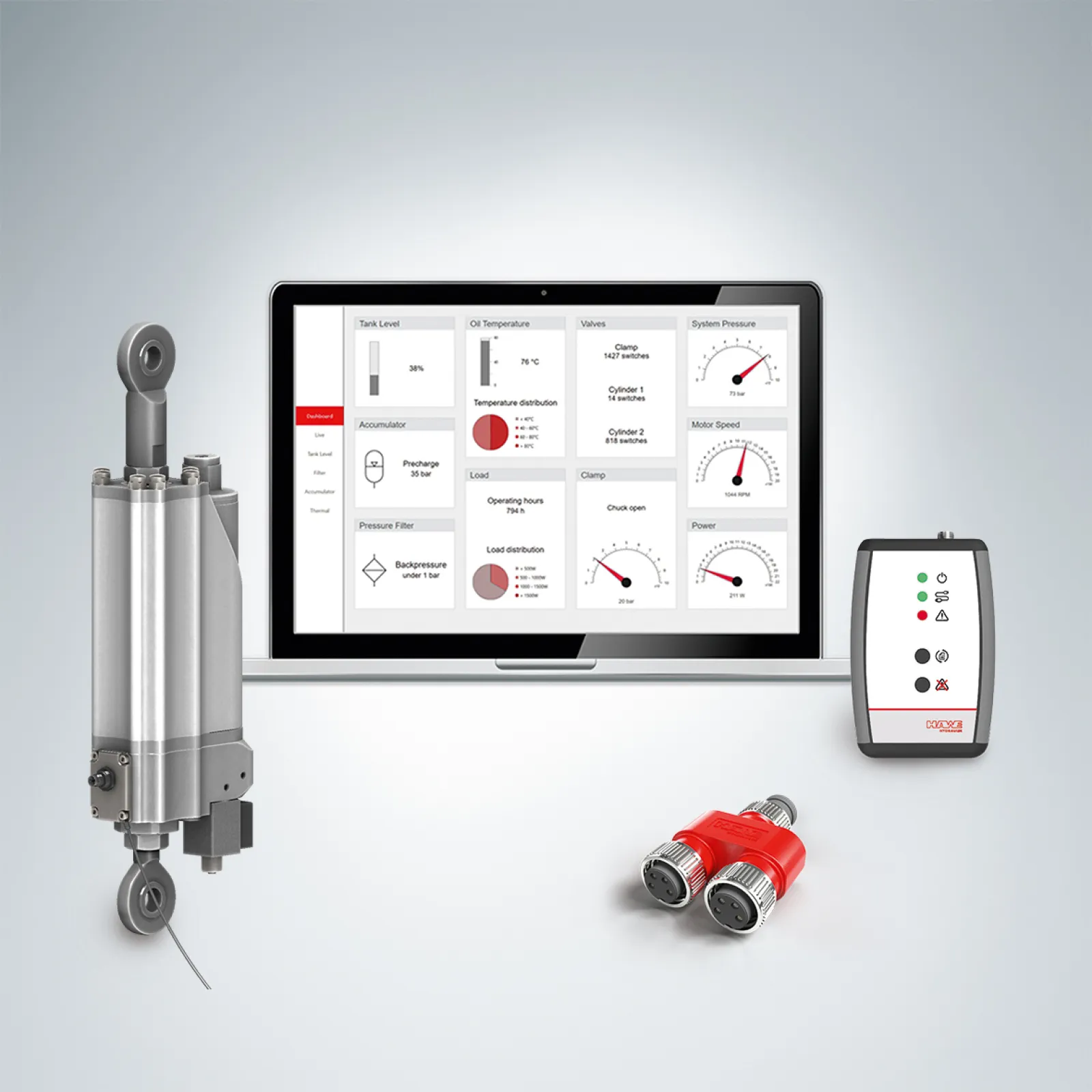 HLU LE-X (E) with accessories