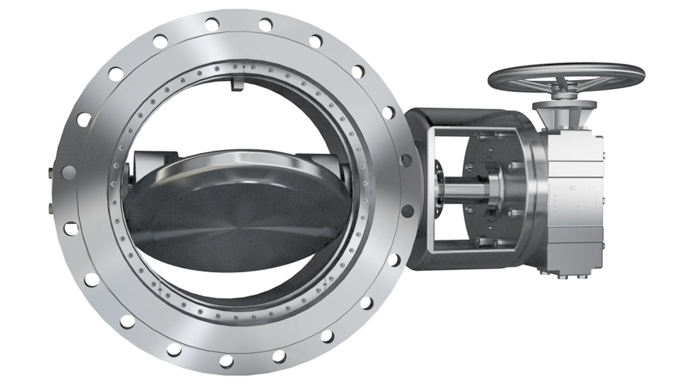 Tight shut-off, throttle and control valve type MAK