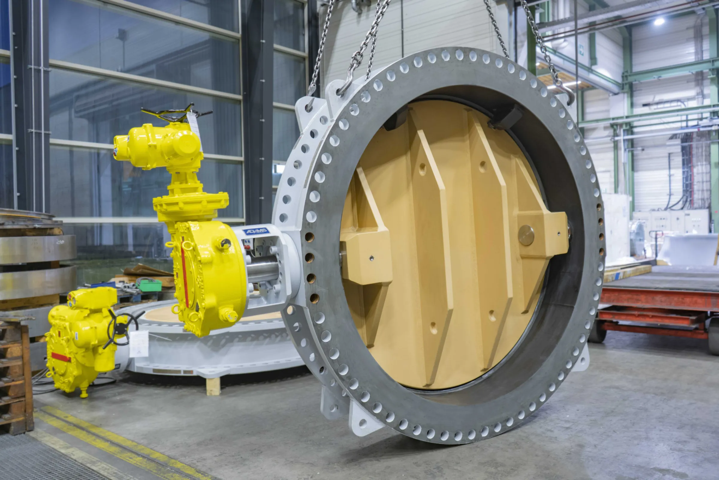 Tight shut-off and control valve type OSK