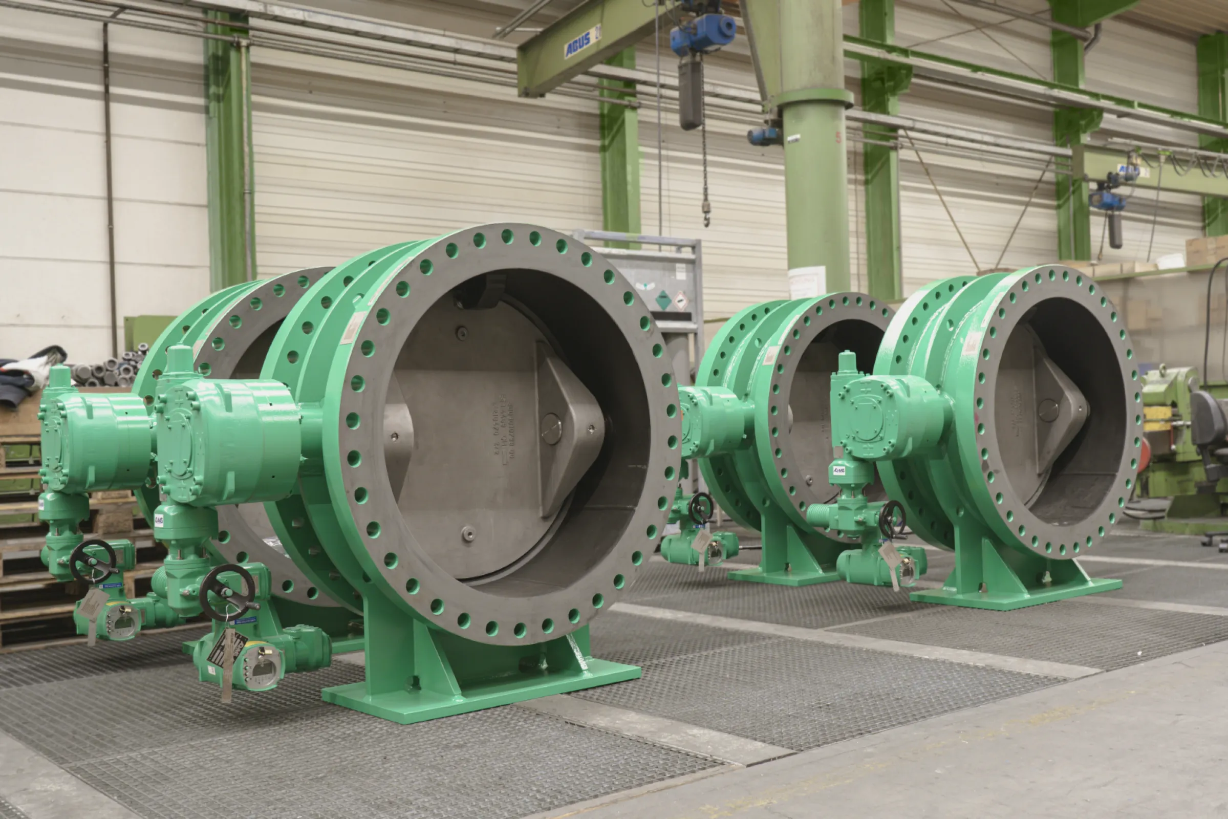 Tight shut-off and control valve type OSK