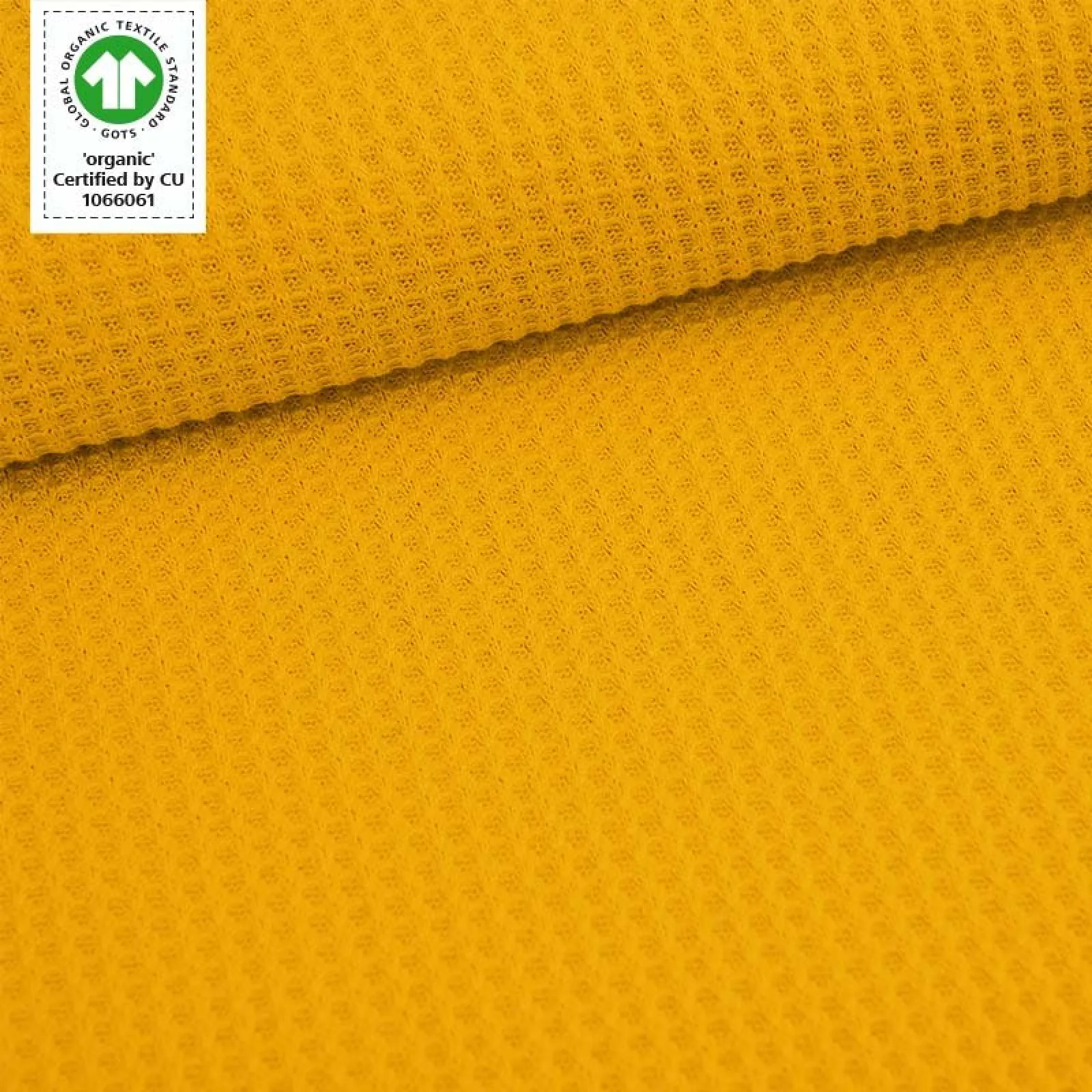 Organic Cotton Waffle Knit (GOTS) - many beautiful colors available