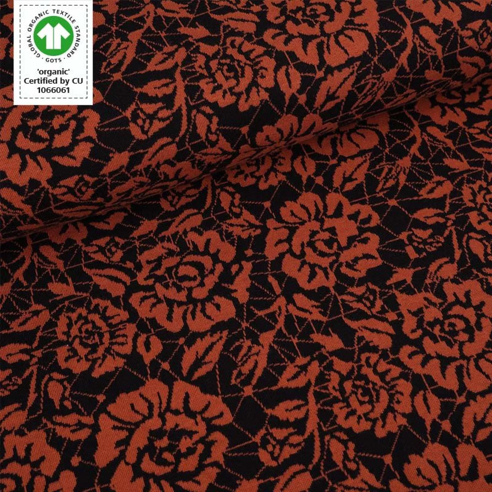 Organic Jacquard (GOTS) - available in many beautiful colors and patterns