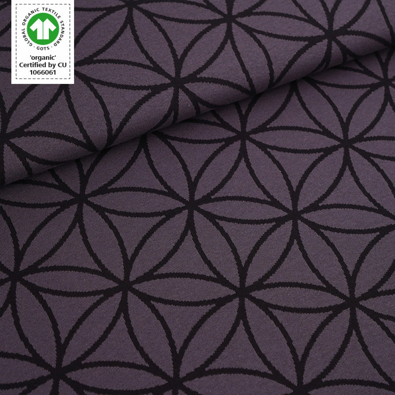 Organic Jacquard (GOTS) - available in many beautiful colors and patterns