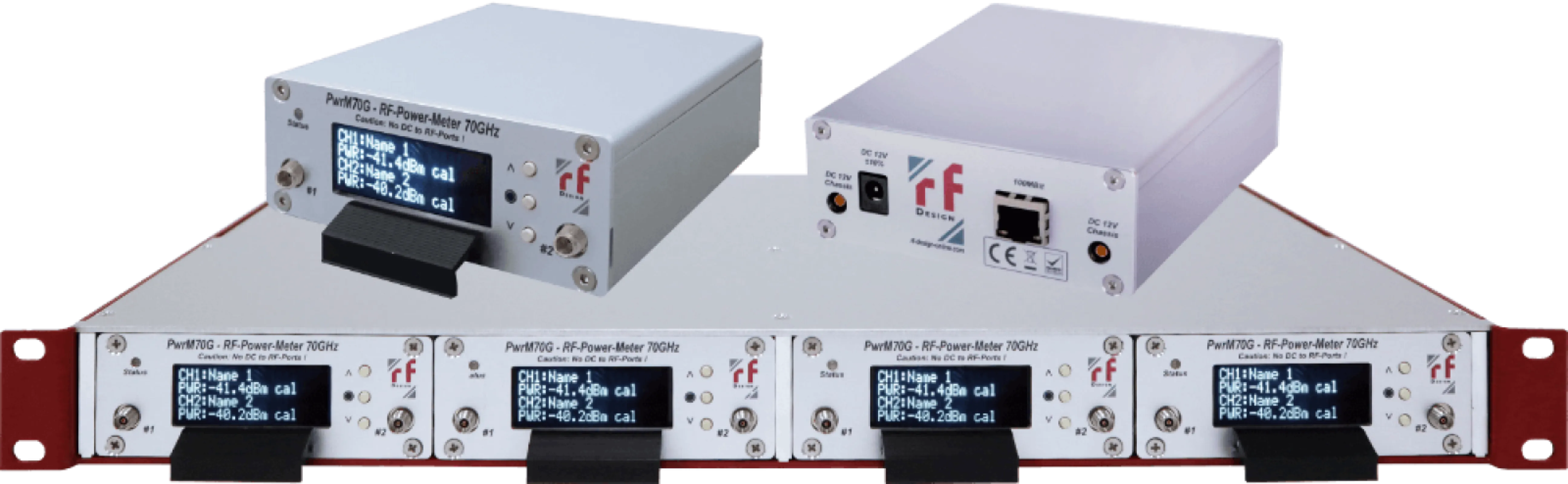 RF-Monitoring - PwrMxG / Dual channel RF Power Meter 50MHz to 70GHz
