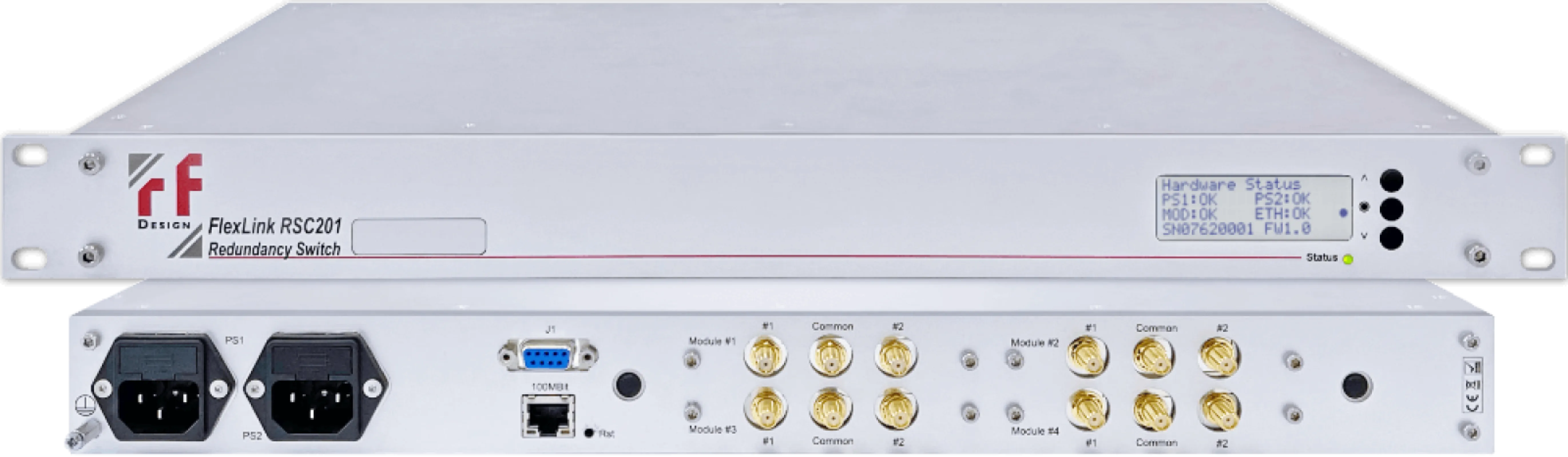 Redundancy Switches - RF-Design offers various redundancy switches represented by our “FlexLink RSC” series.