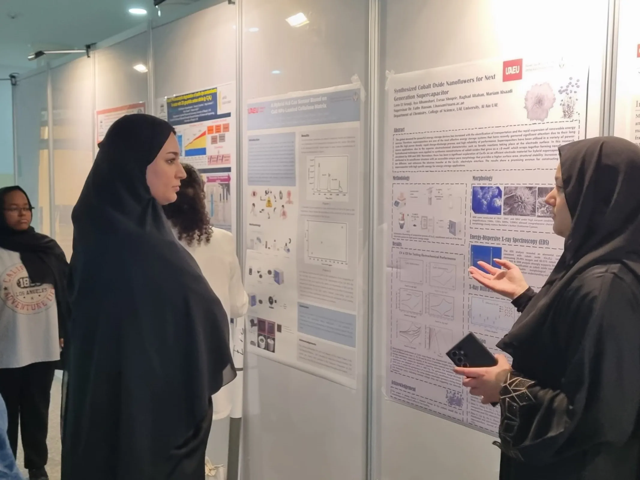 Quantum Materials for Energy and Environmental Applications - poster competition of international PhD Students at Sharjah University.