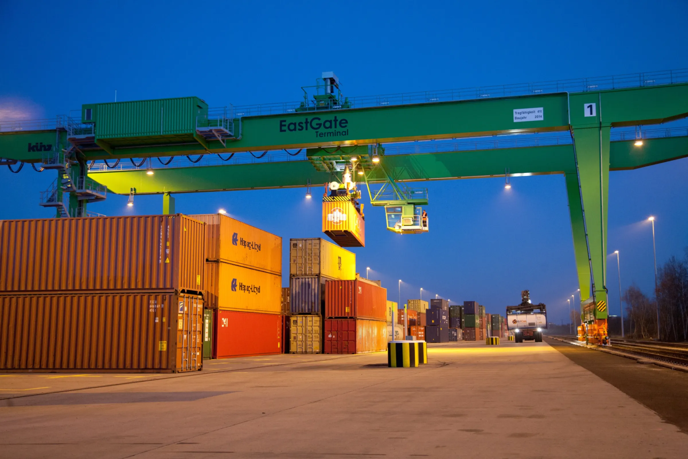 Containerterminal Frankfurt (Oder) - Part of the new silk route