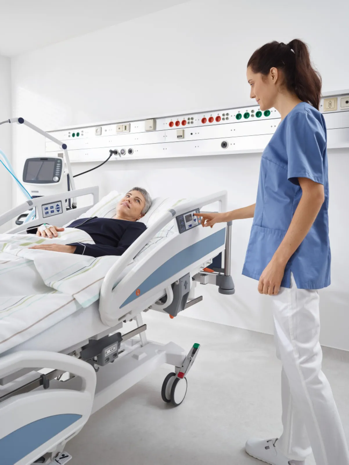 ICU bed Sicuro tera from Stiegelmeyer