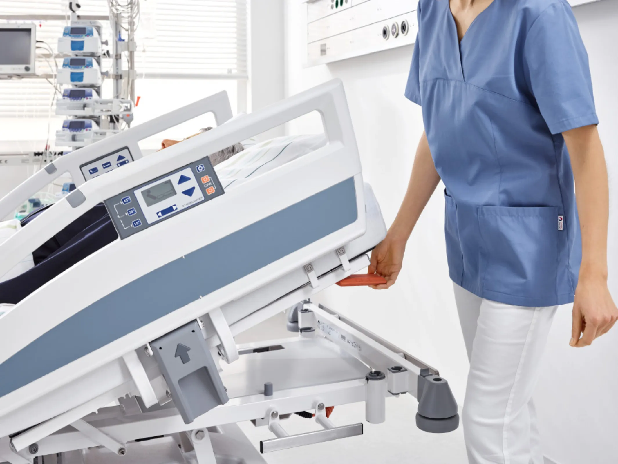 ICU bed Sicuro tera from Stiegelmeyer