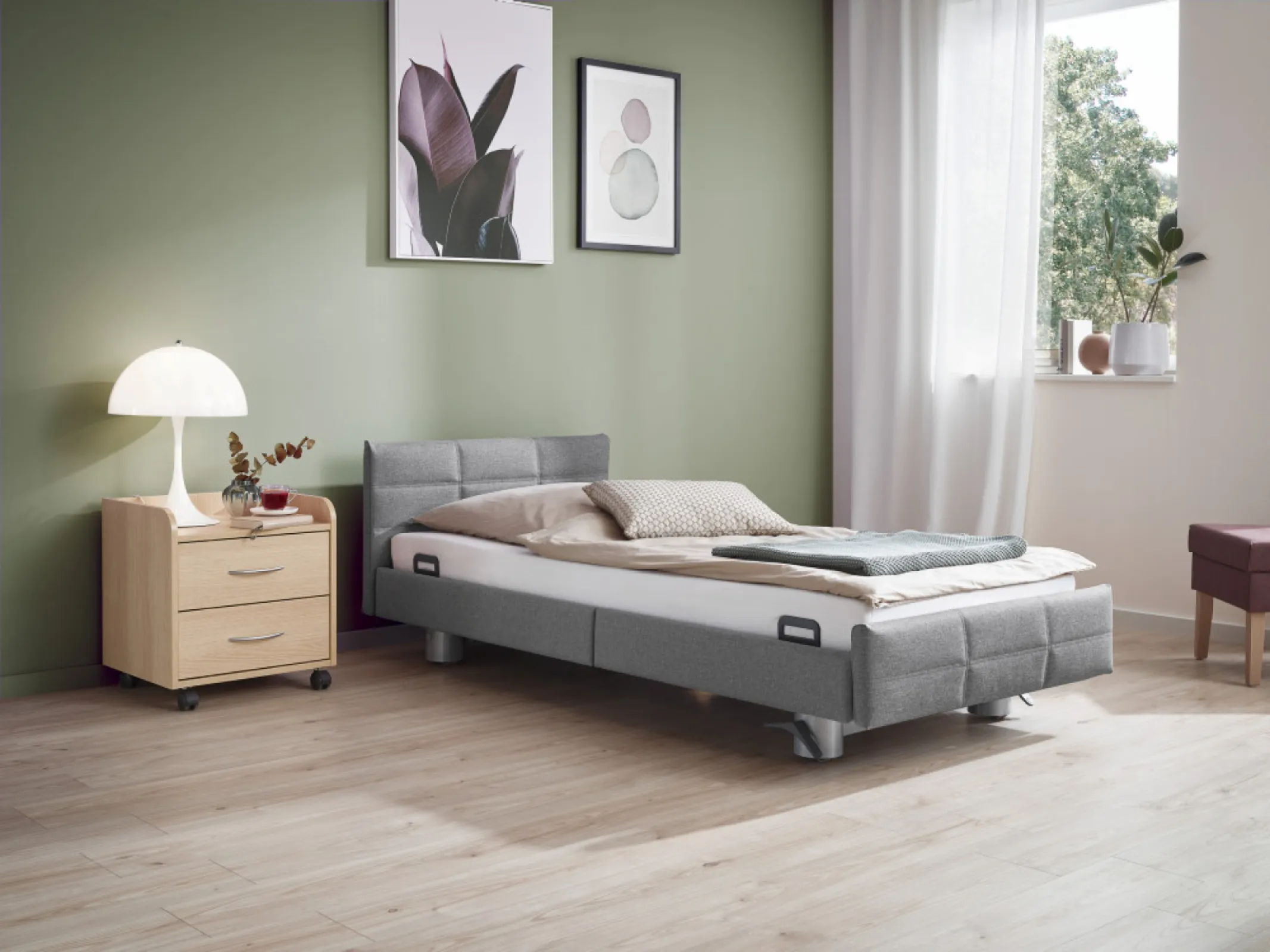 Care bed Regia from Stiegelmeyer Group brand Burmeier