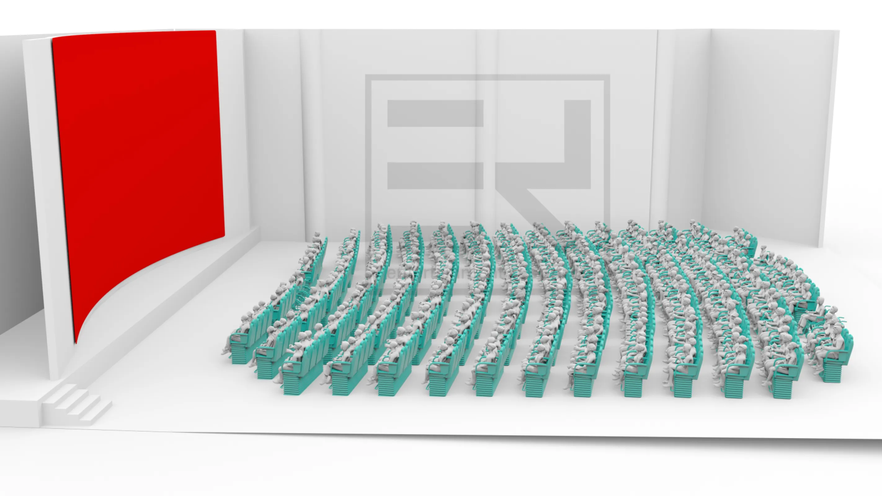 ultimate4D 364 Seats (Side View)