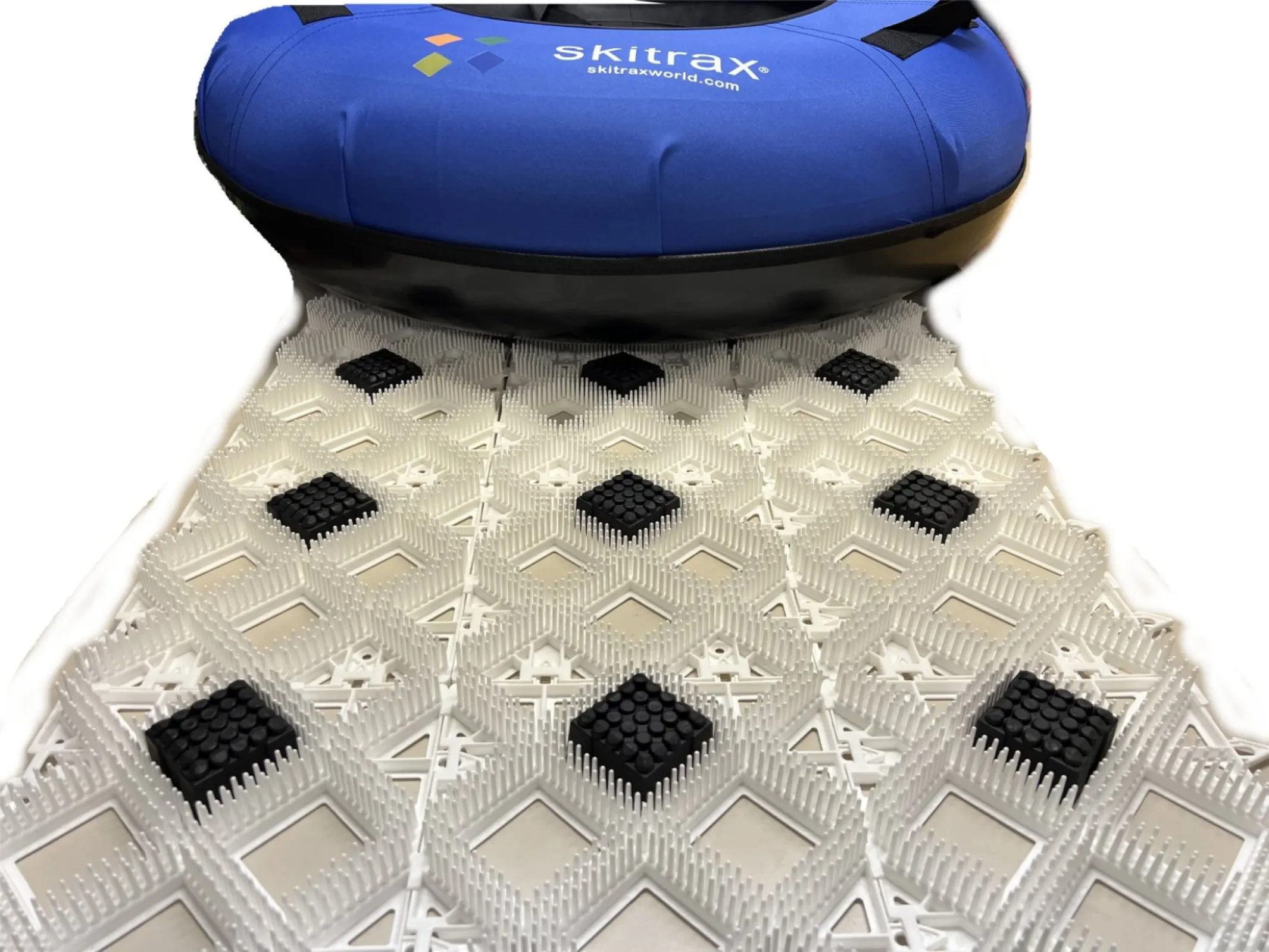 Plut-in-Brake - to stopp the tubing tire smooth and save