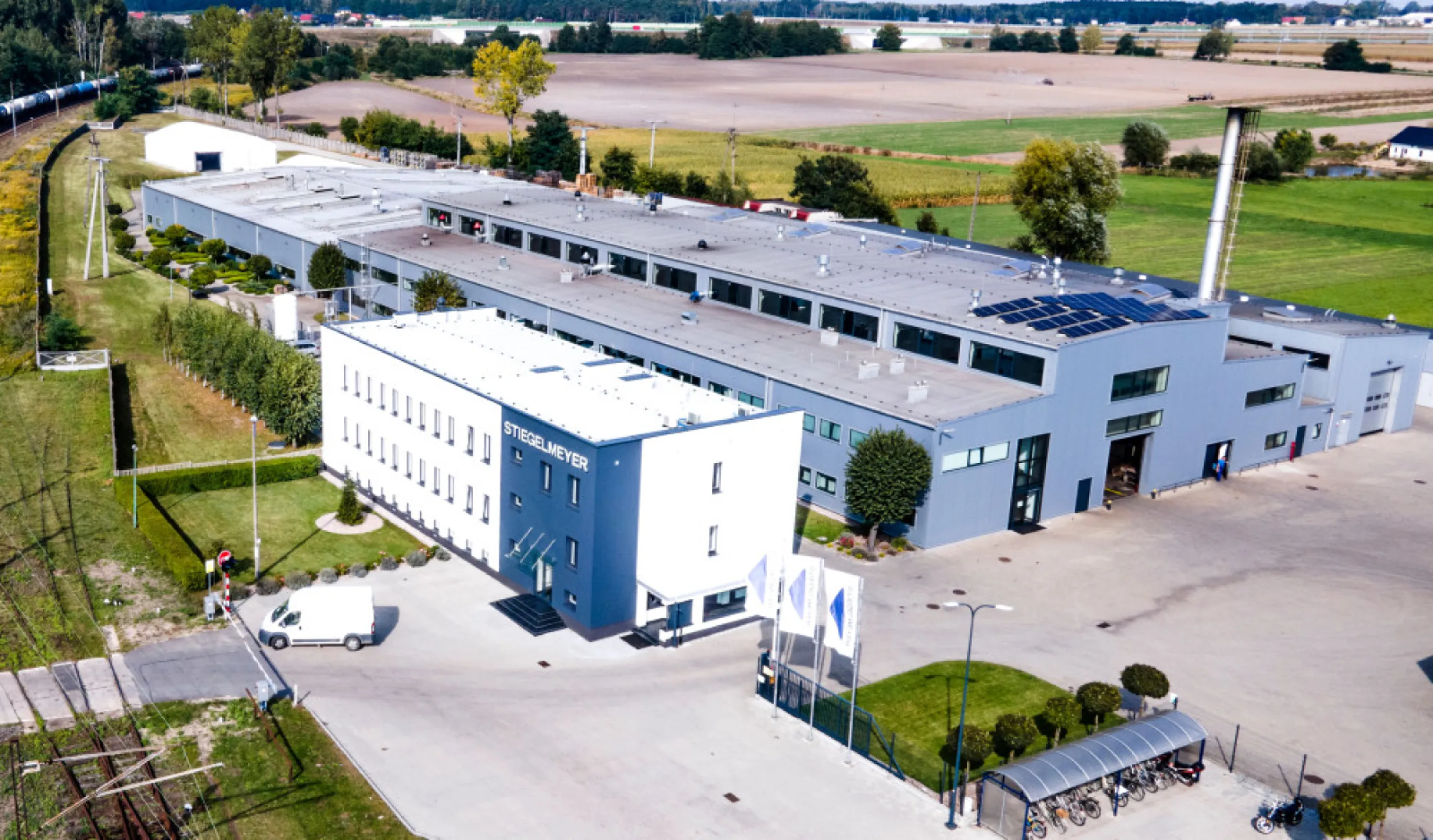 Stiegelmeyer Group plant in Kepno, Poland.