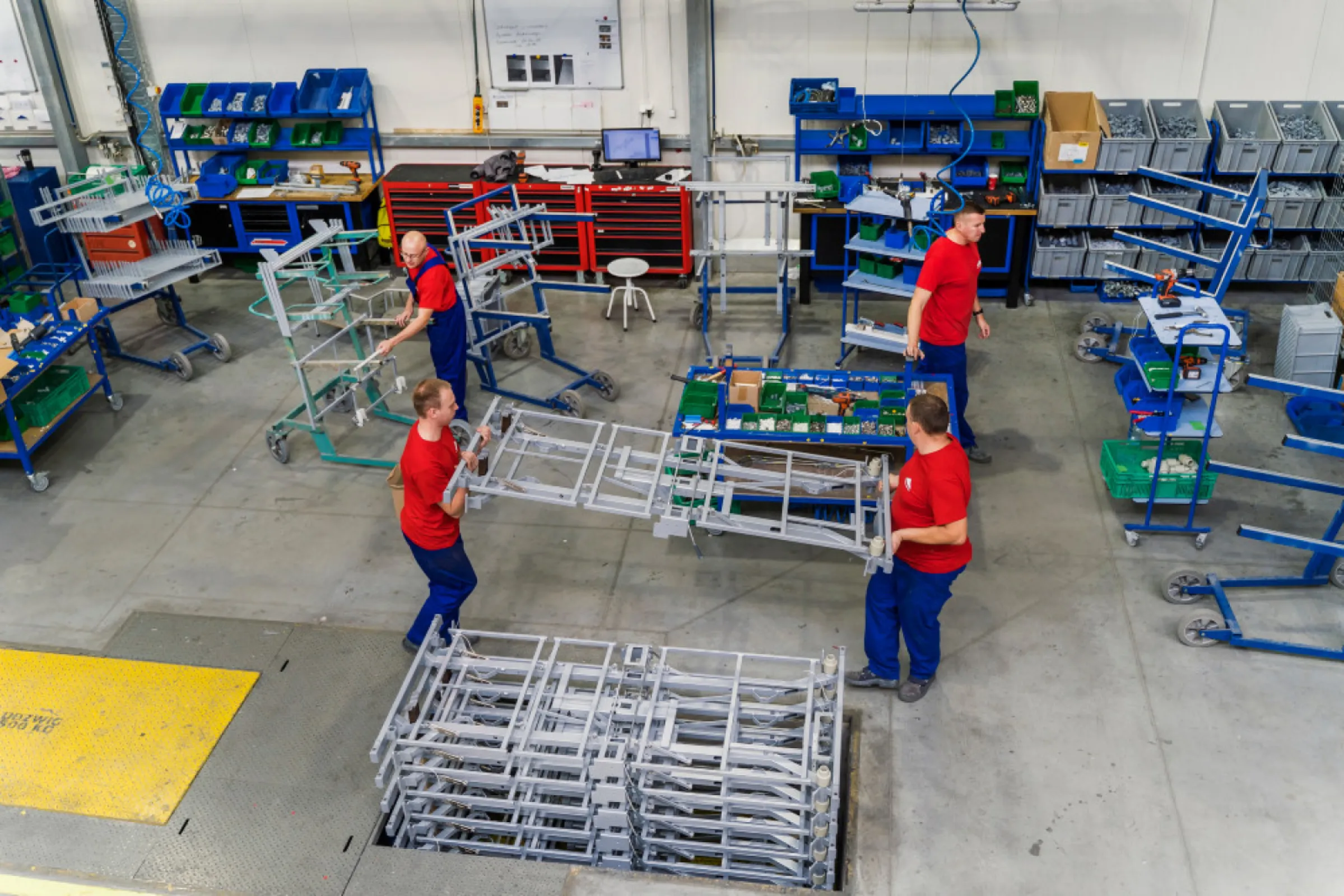 The Stiegelmeyer Group produces around 100,000 beds a year.