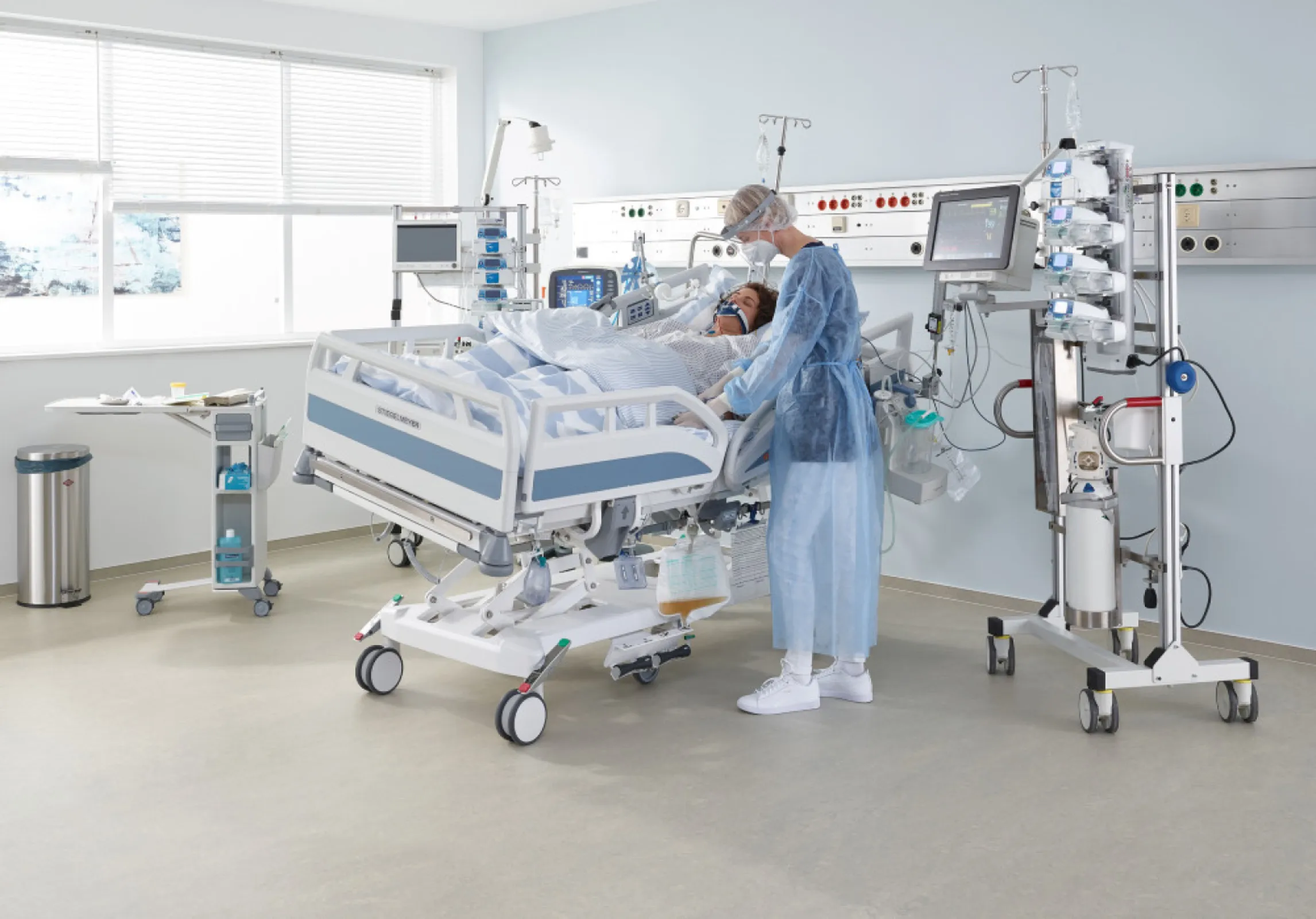 ICU bed Sicuro tera from Stiegelmeyer