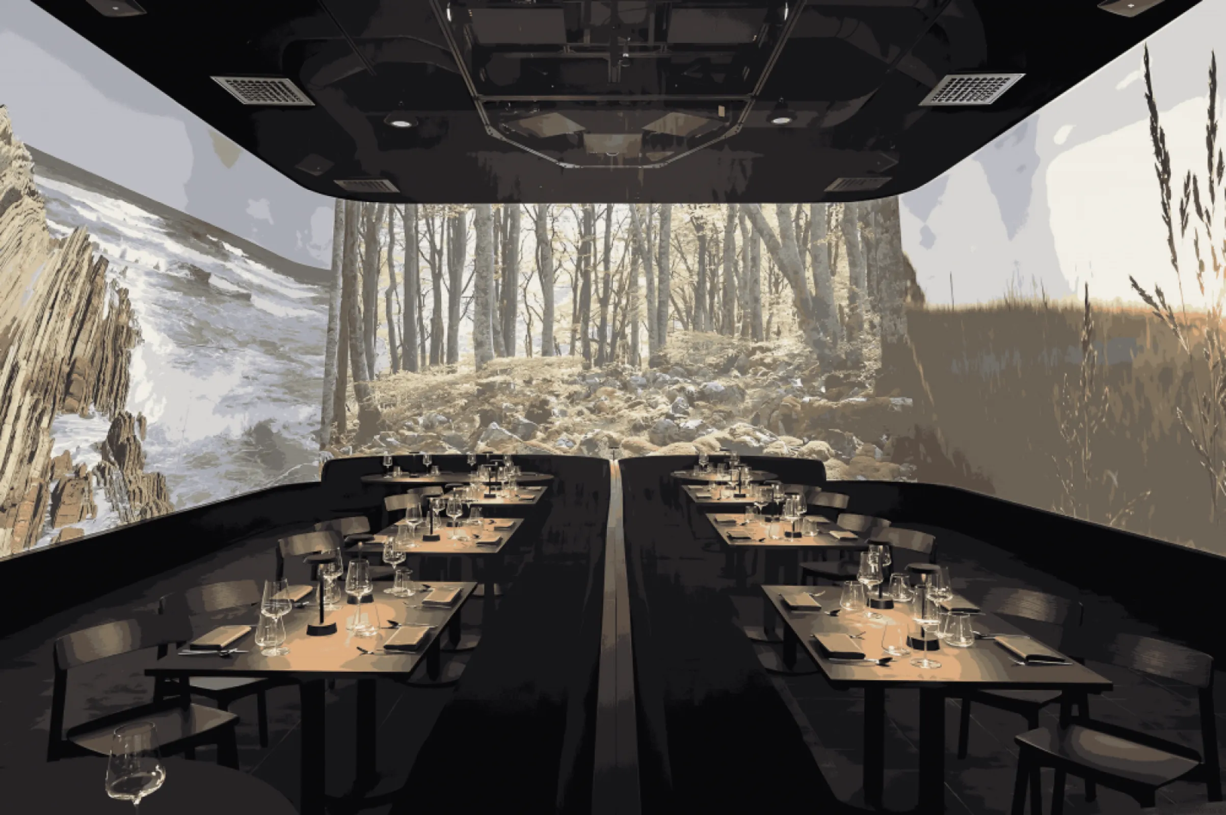 ATICA immersive restaurant (Paris)