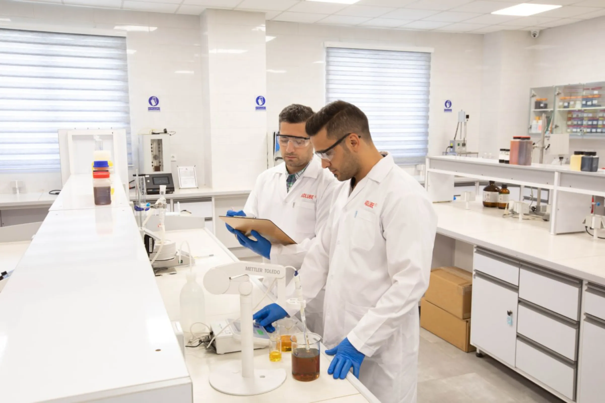 AIDLUBE® laboratory