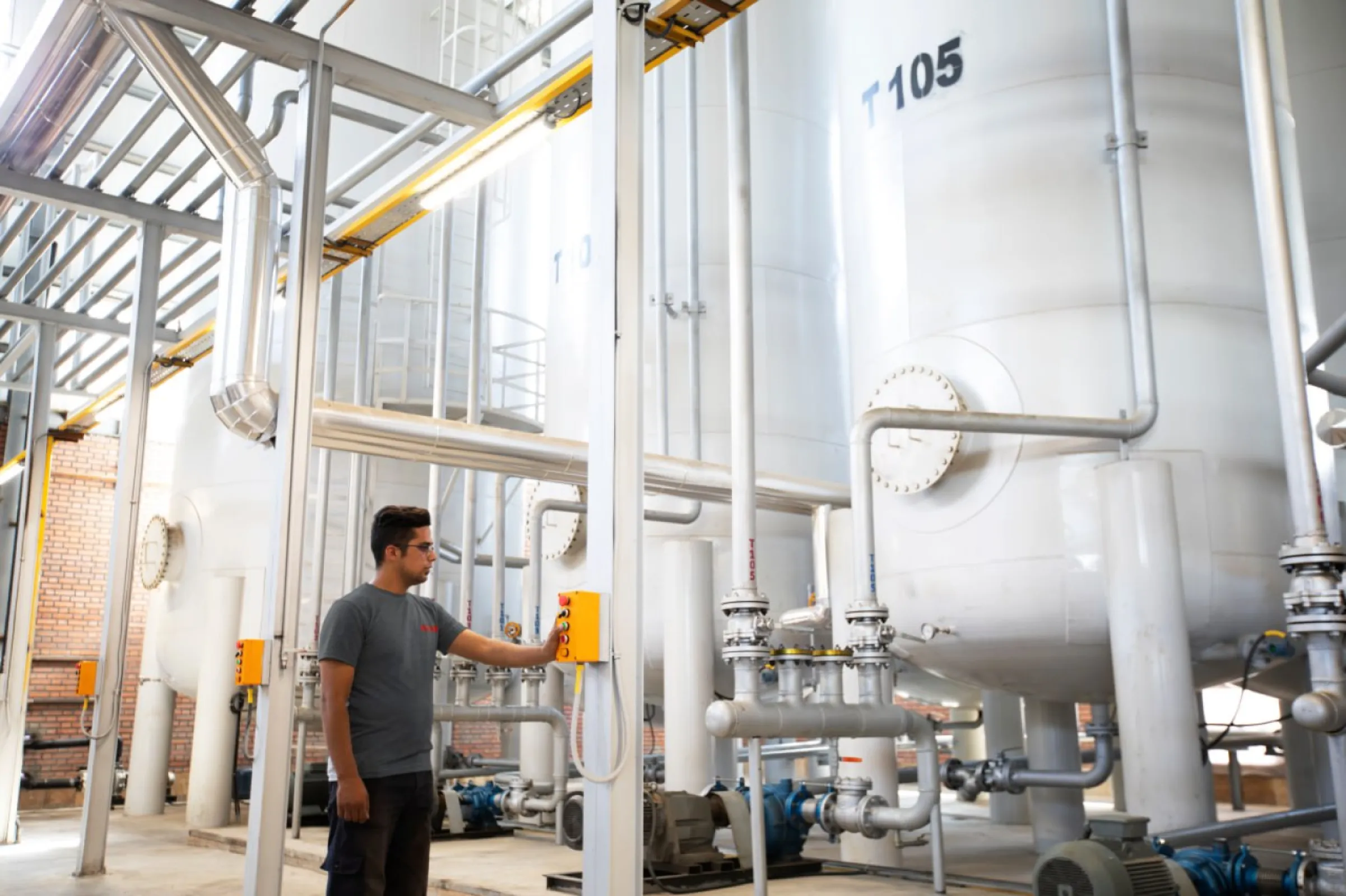 AIDLUBE® production tanks