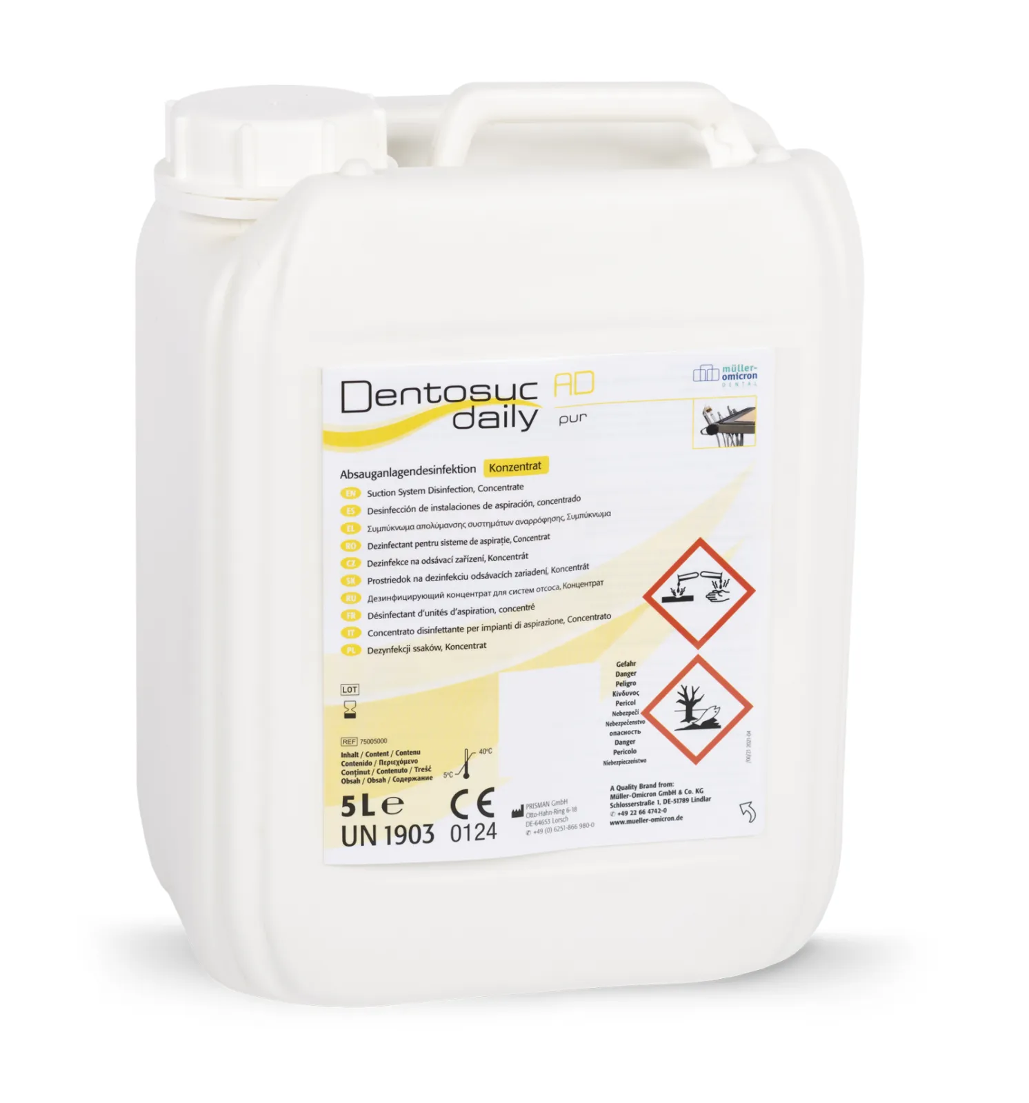 Dentosuc daily AD pur (suction disinfectant)