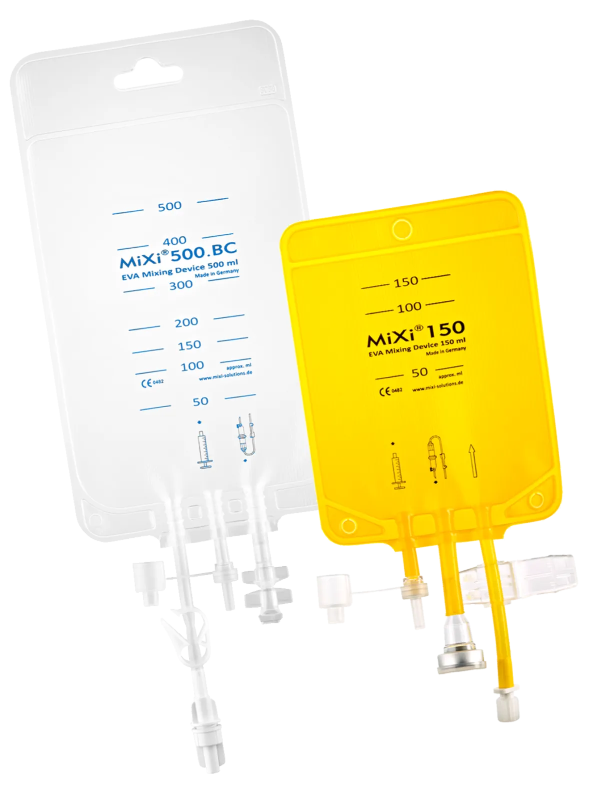 MiXi® single-chamber bags