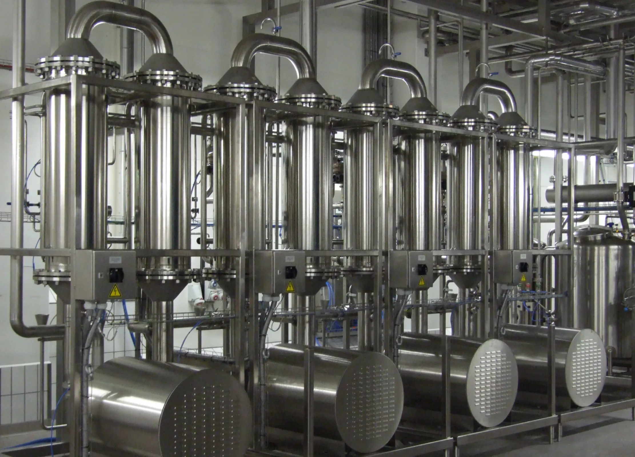 Ceramic membrane system with atech modules in dairy application