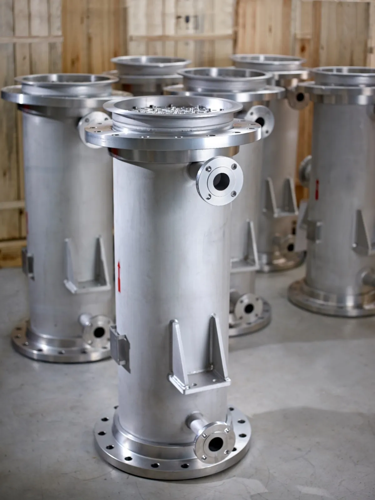 Pressure vessels for high pressure application