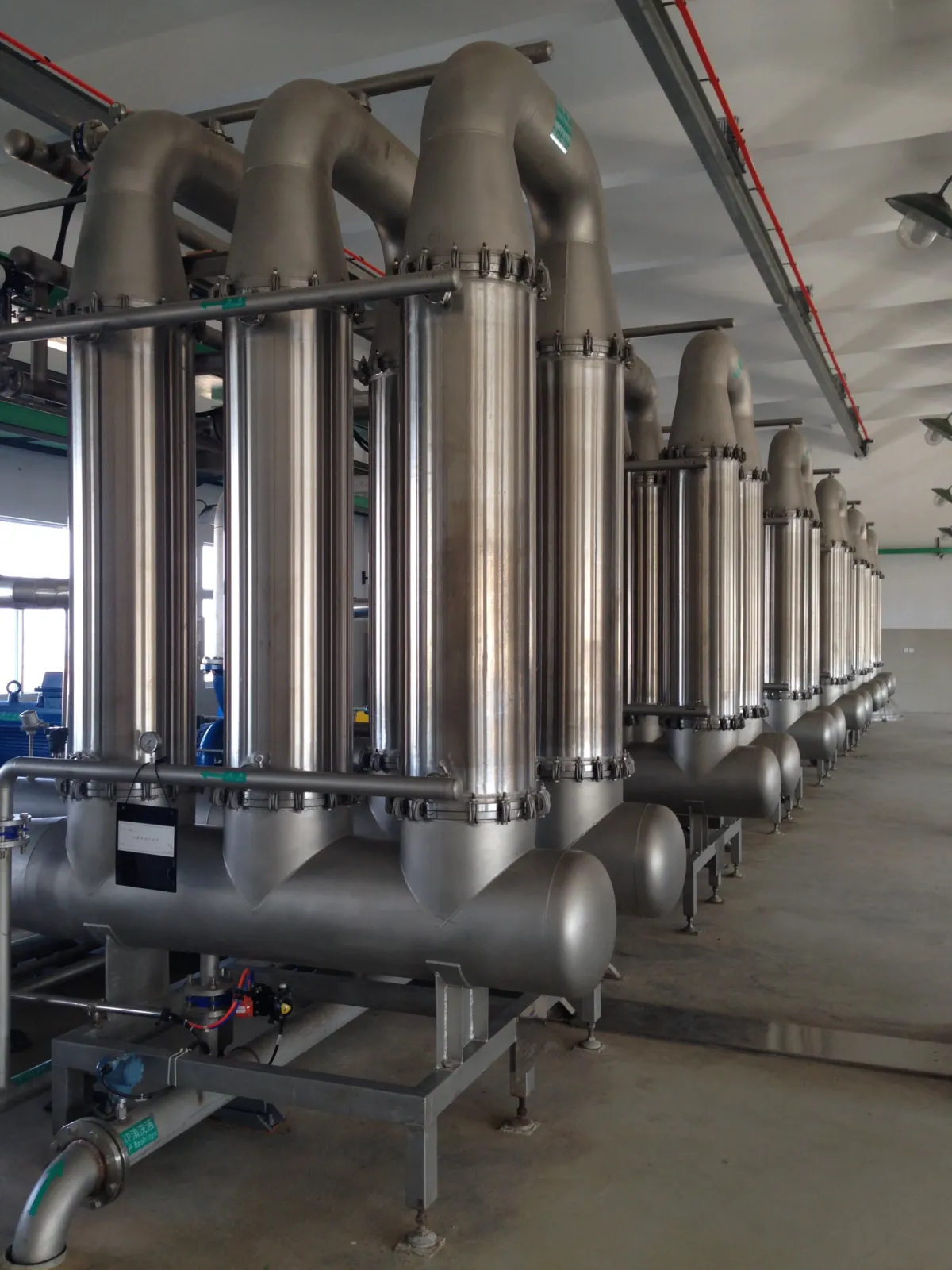 Ceramic membrane system with atech modules for fermentation application