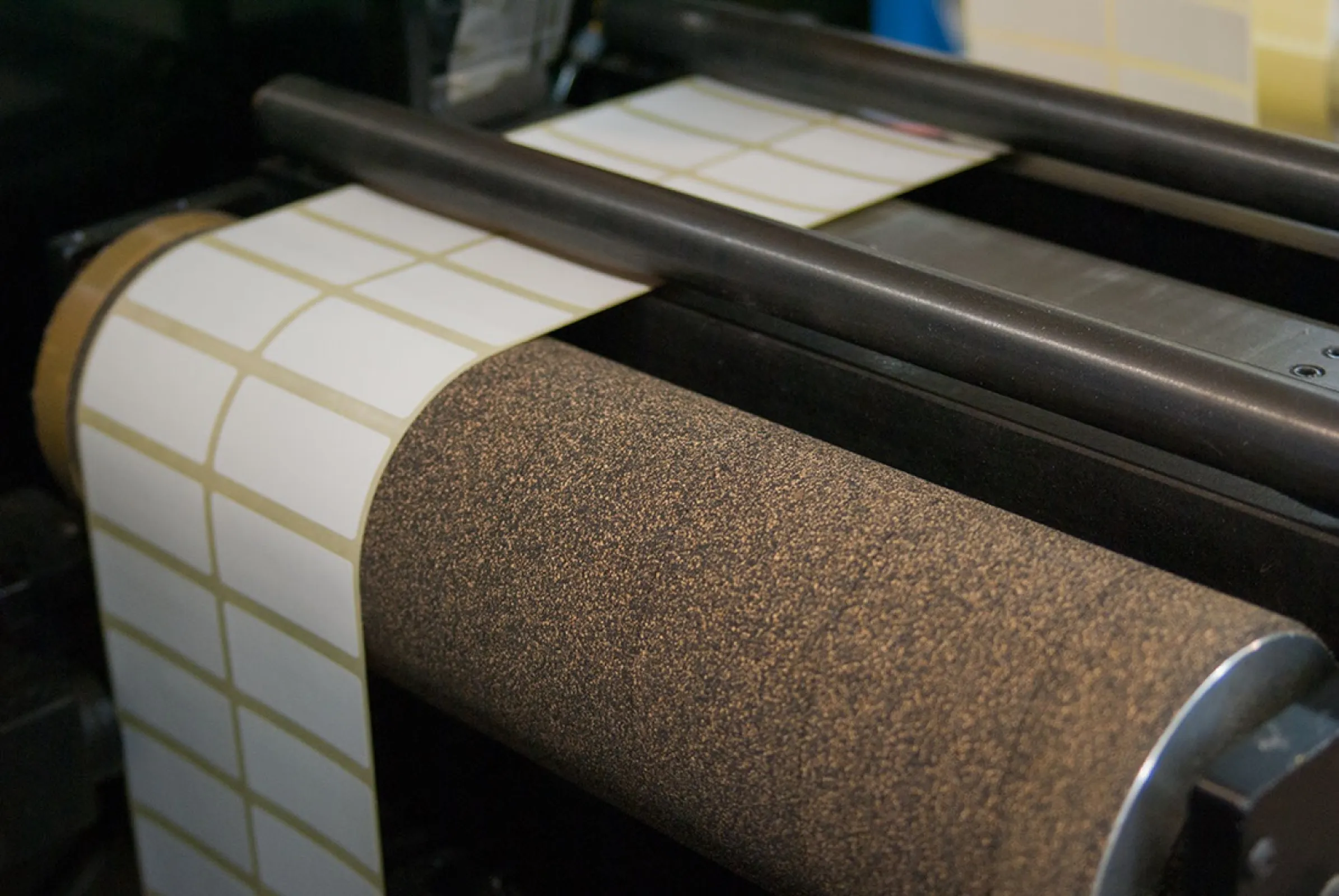 Cork/Rubber Roller Covering