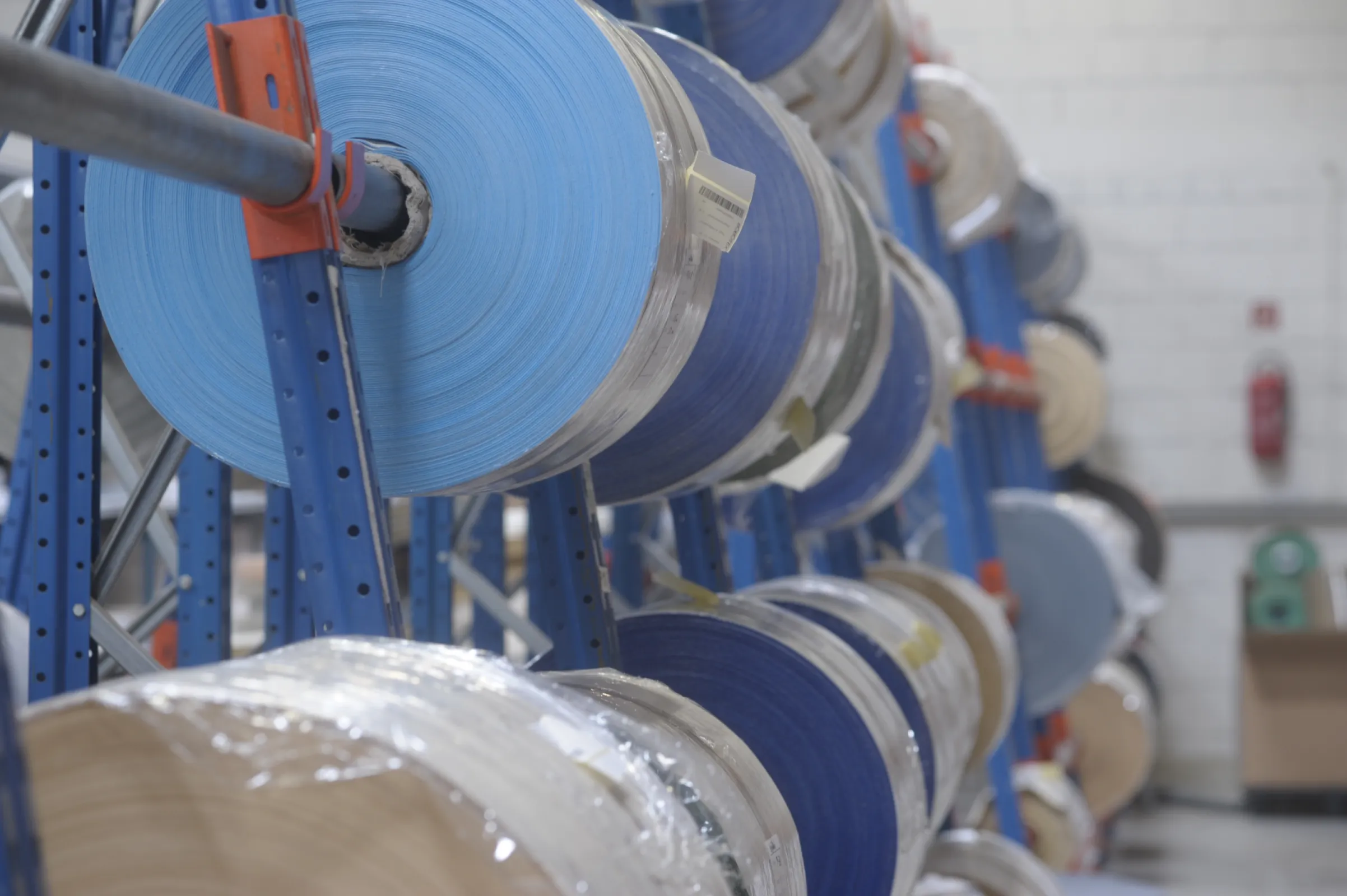 Raw material storage