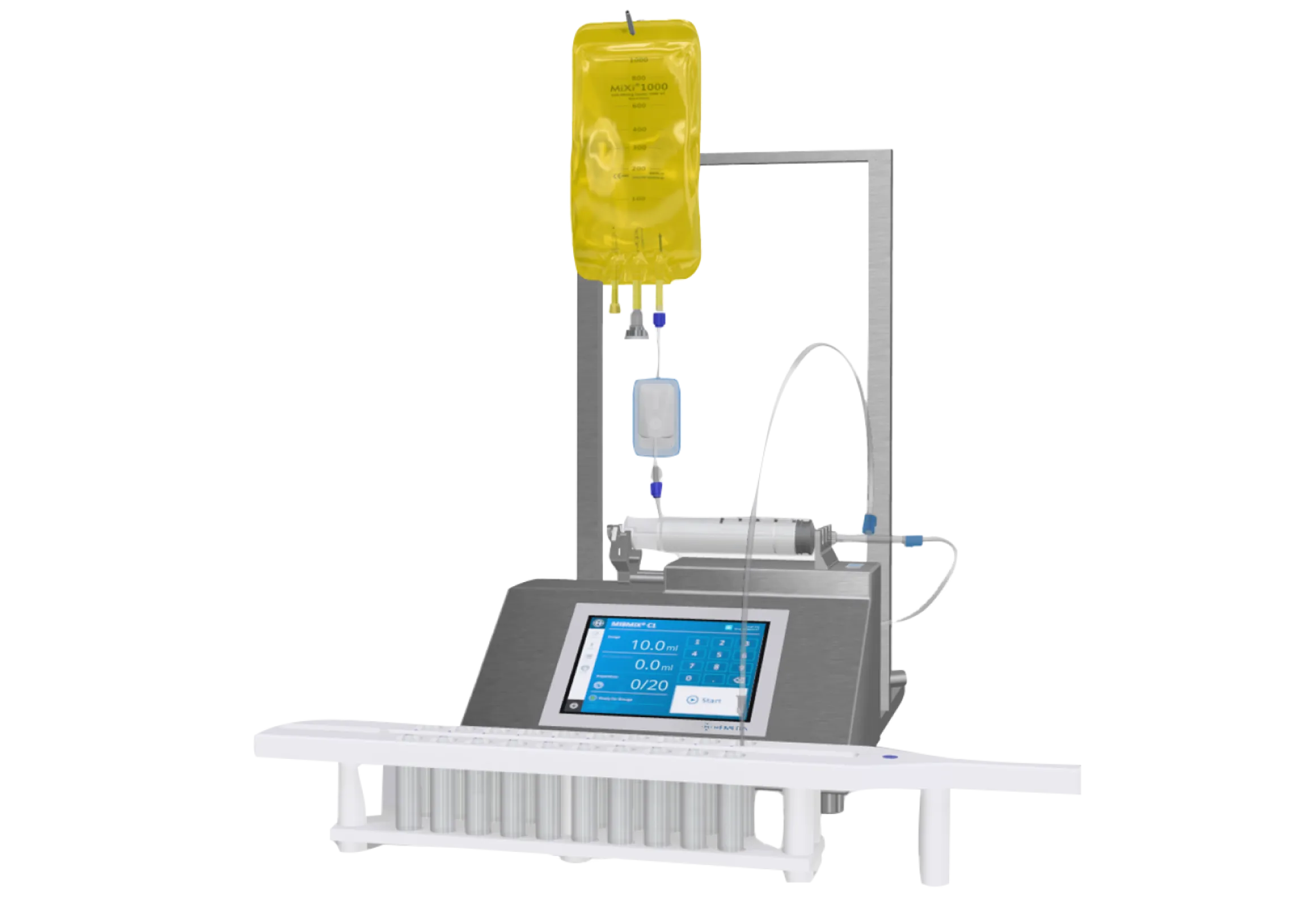 MIBMIX® C1 Mini - pooling and sterile filtration of solutions