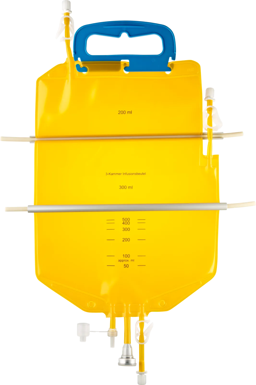 3-chamber Mixing and Infusion bag, UV-protected