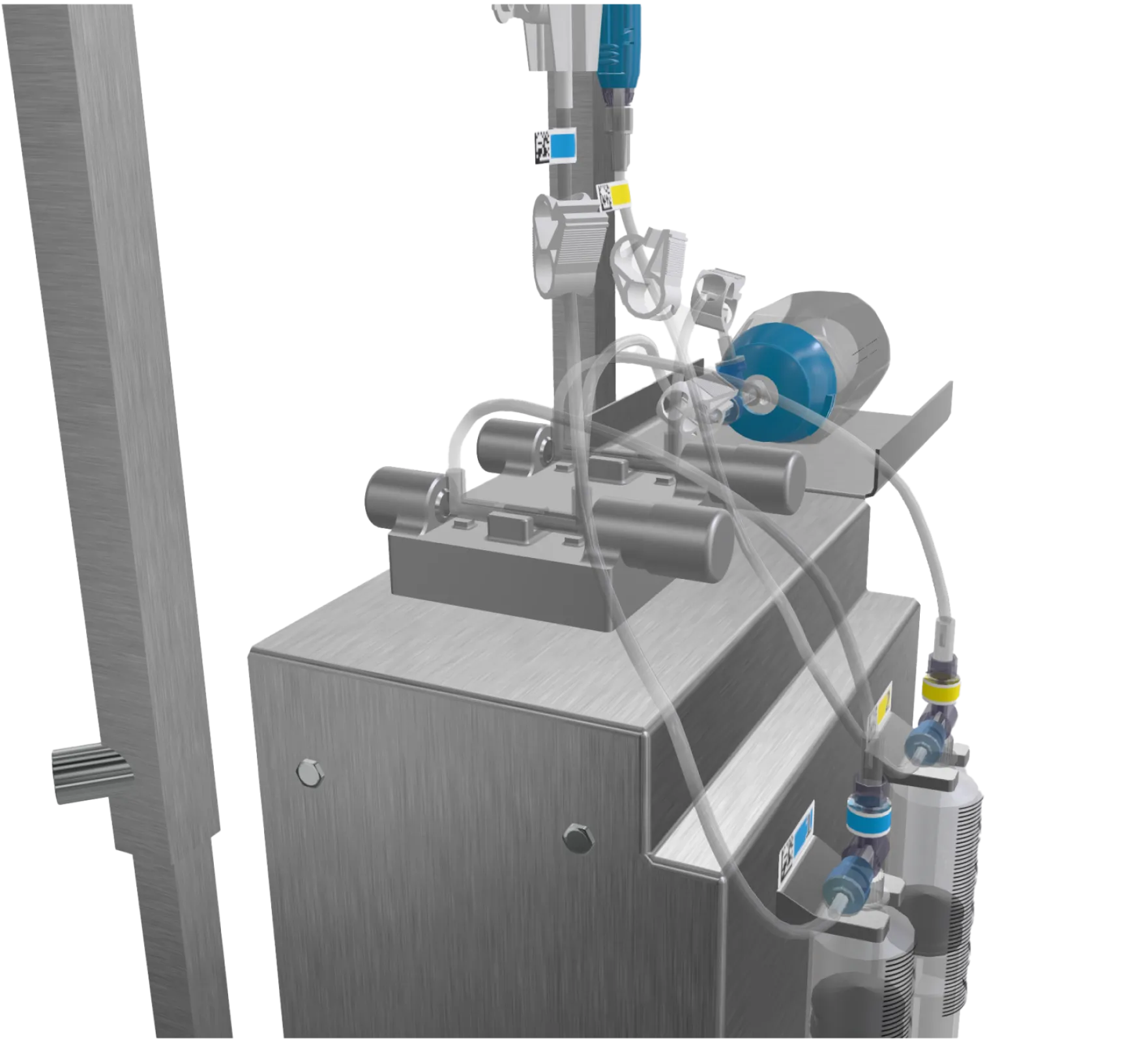 MIBMIX® C24 2-channel - New FluiCheck®2.0 - a patented, global unique innovation for the safe production of infusion mixing solutions