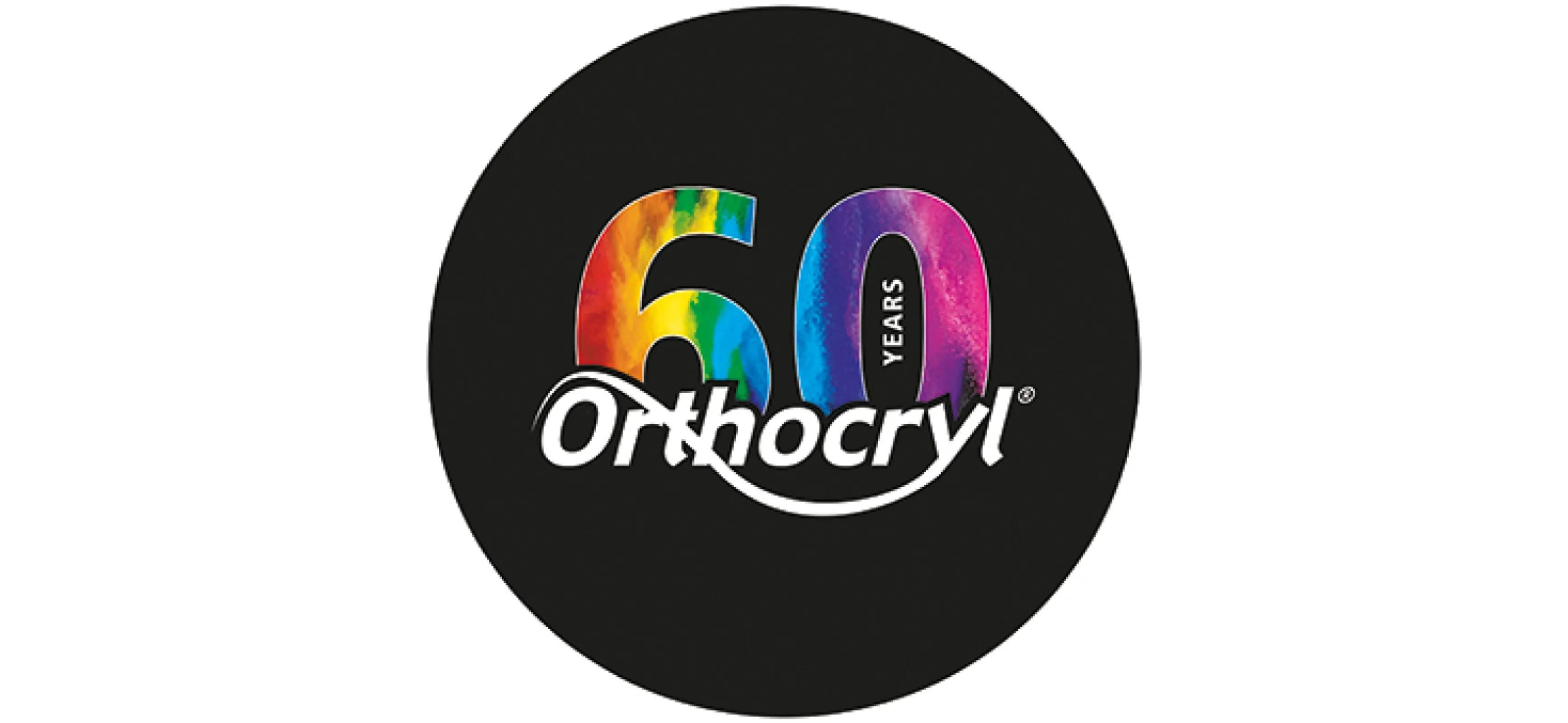 60 years Orthocryl® logo
