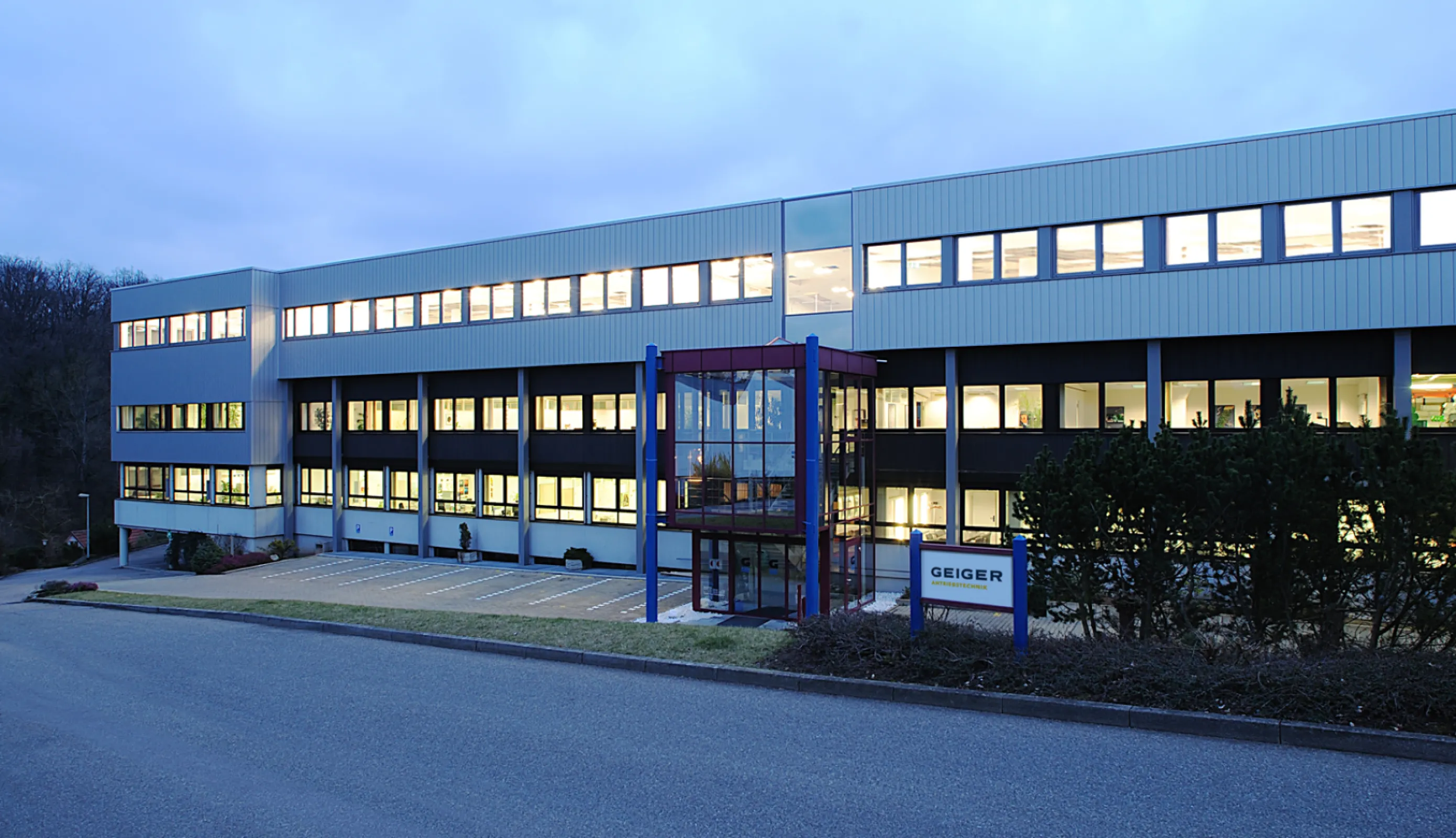 GEIGER administration building with our development and construction department