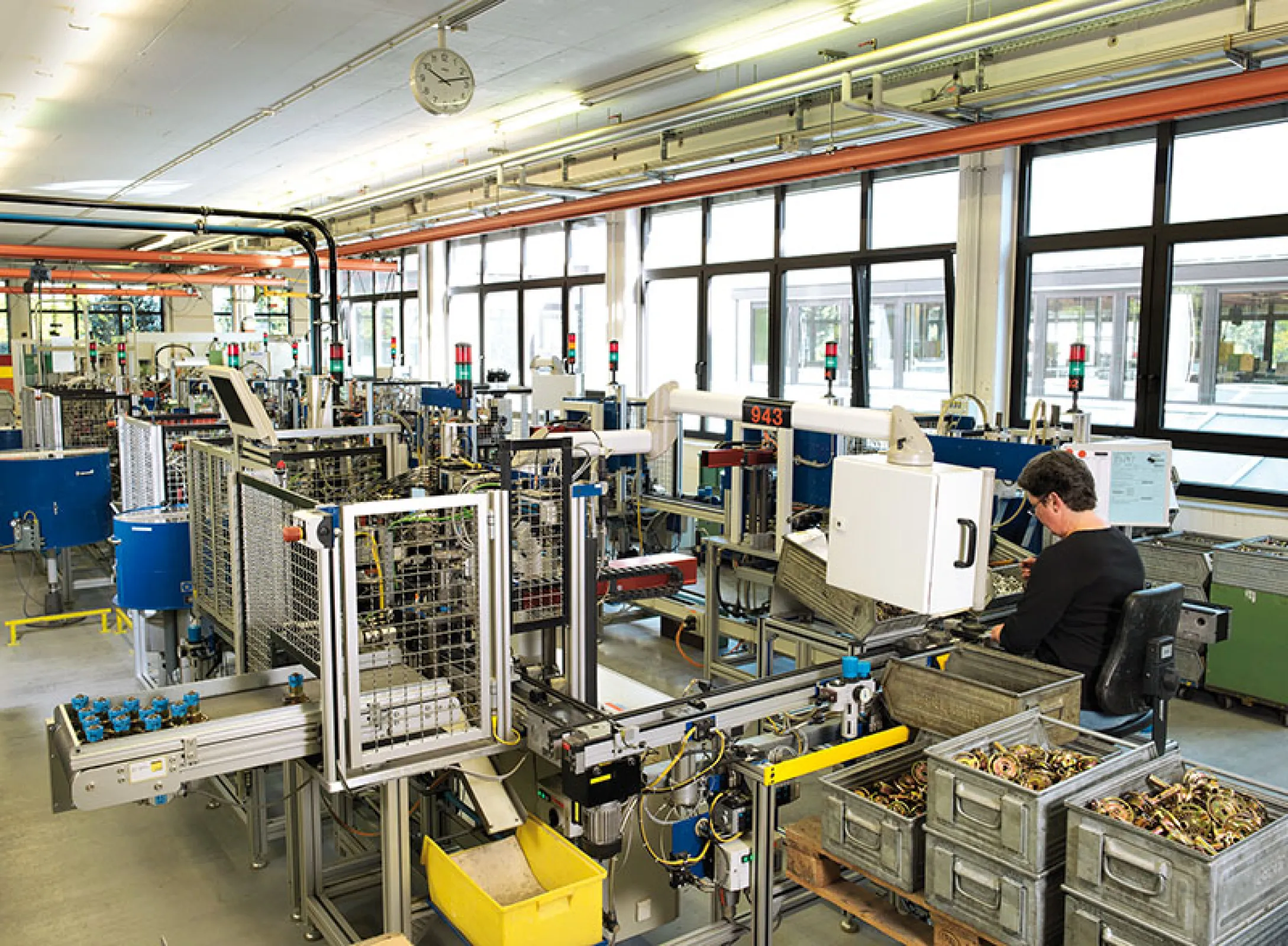 Safe assembly and final inspection of the GEIGER bevel gears