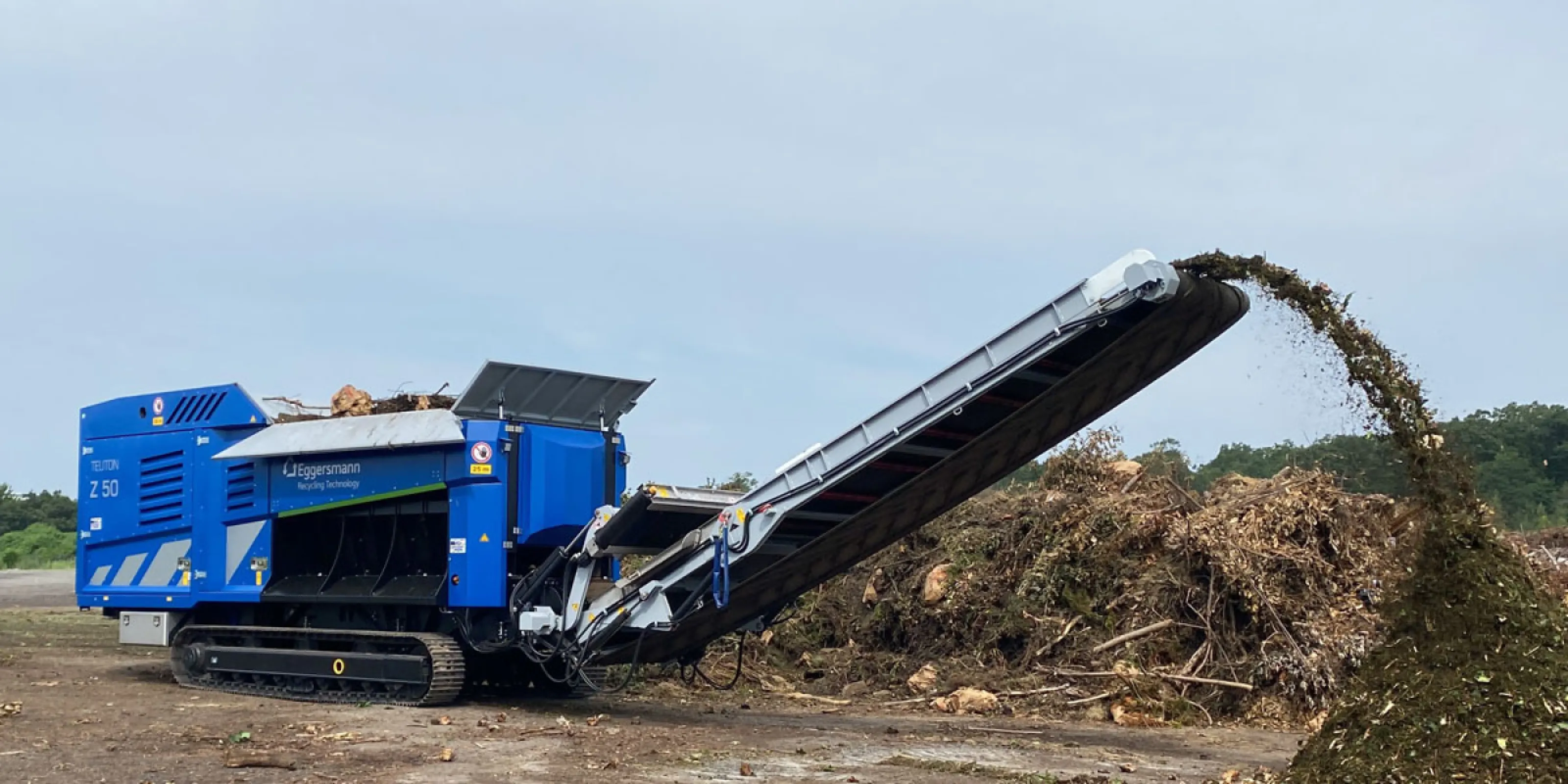 Eggersmann  TEUTON Z 50 Single Shaft Shredder