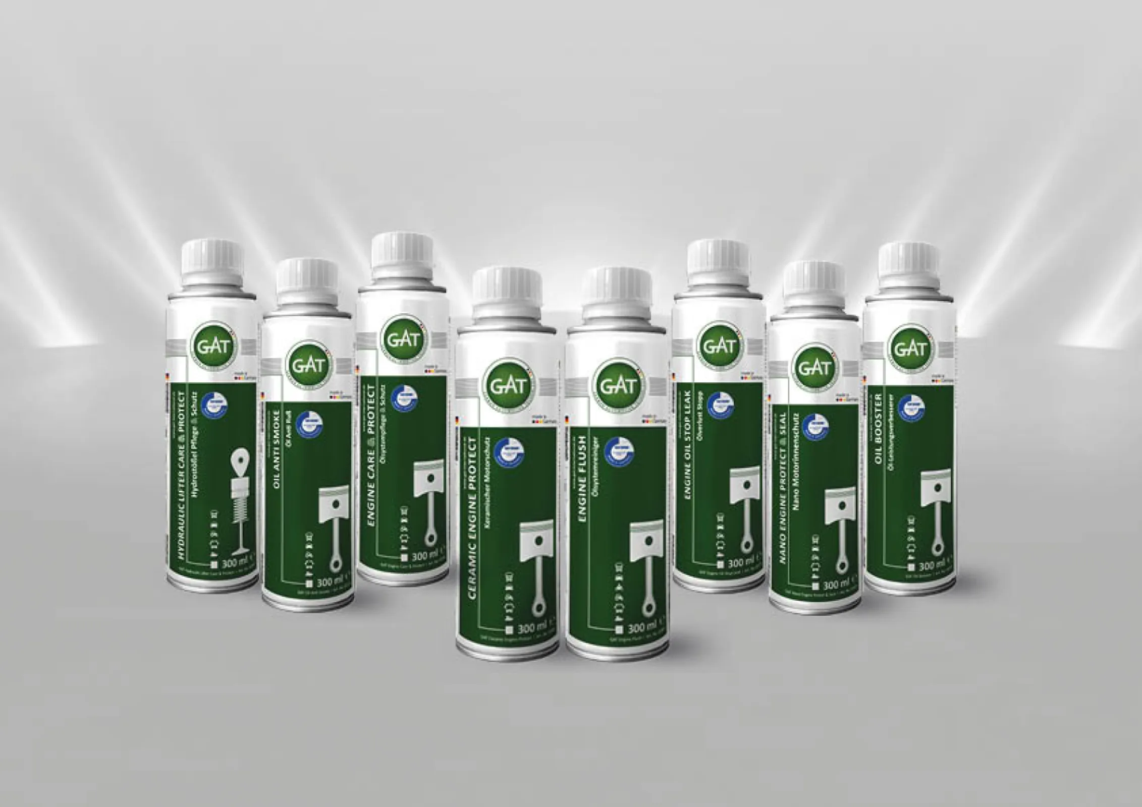 GAT products for oil system