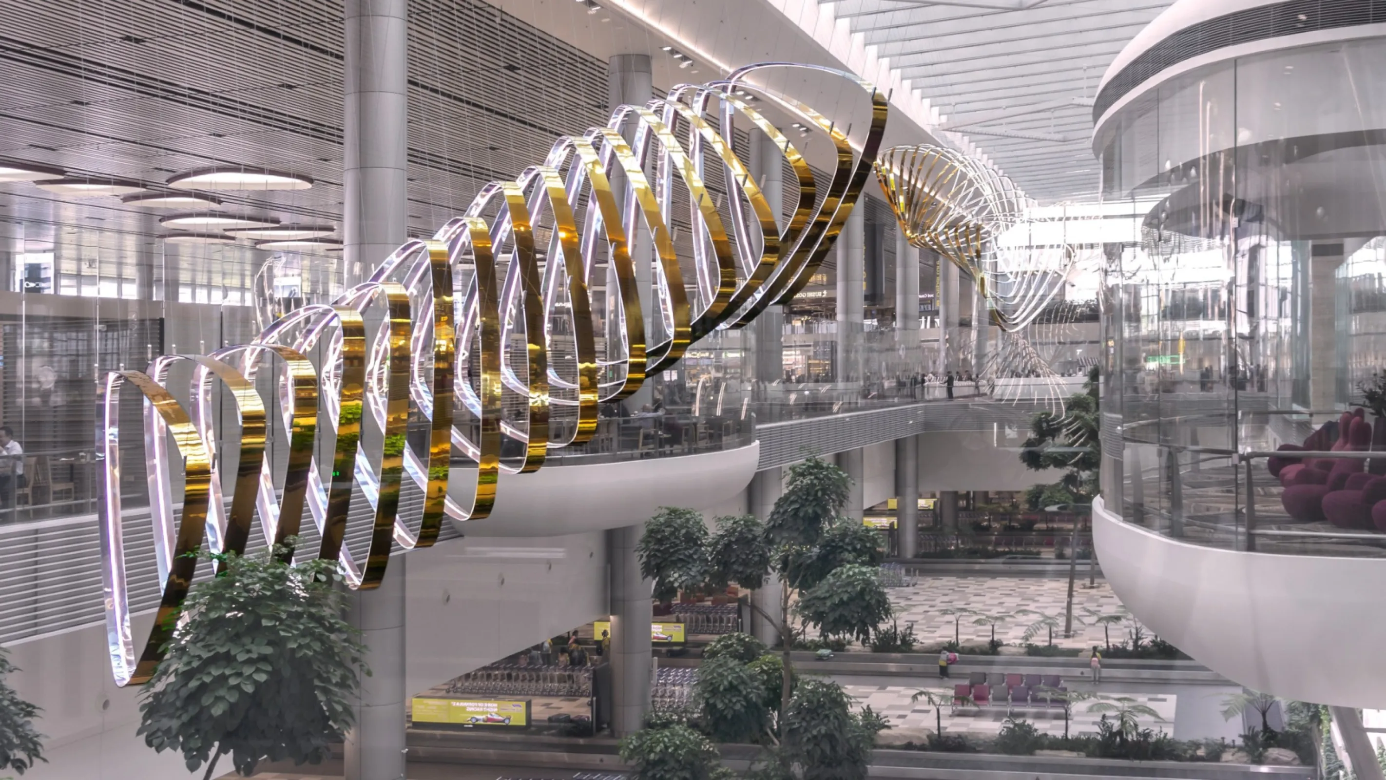 Petalclouds // Client: Changi Airport Group Singapore // Design: ART+COM Studios // In operation since: 2018