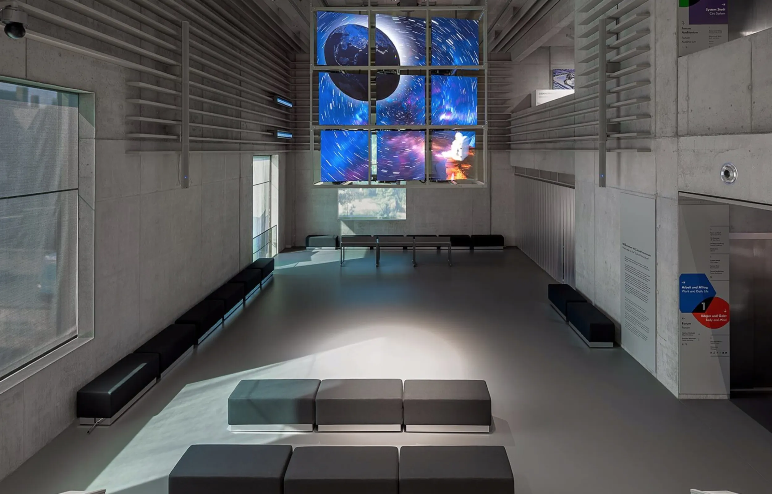 Video Cube // Client: Deutsches Museum Nürnberg, Germany // Design: Atelier Brückner // In operation since: 2021