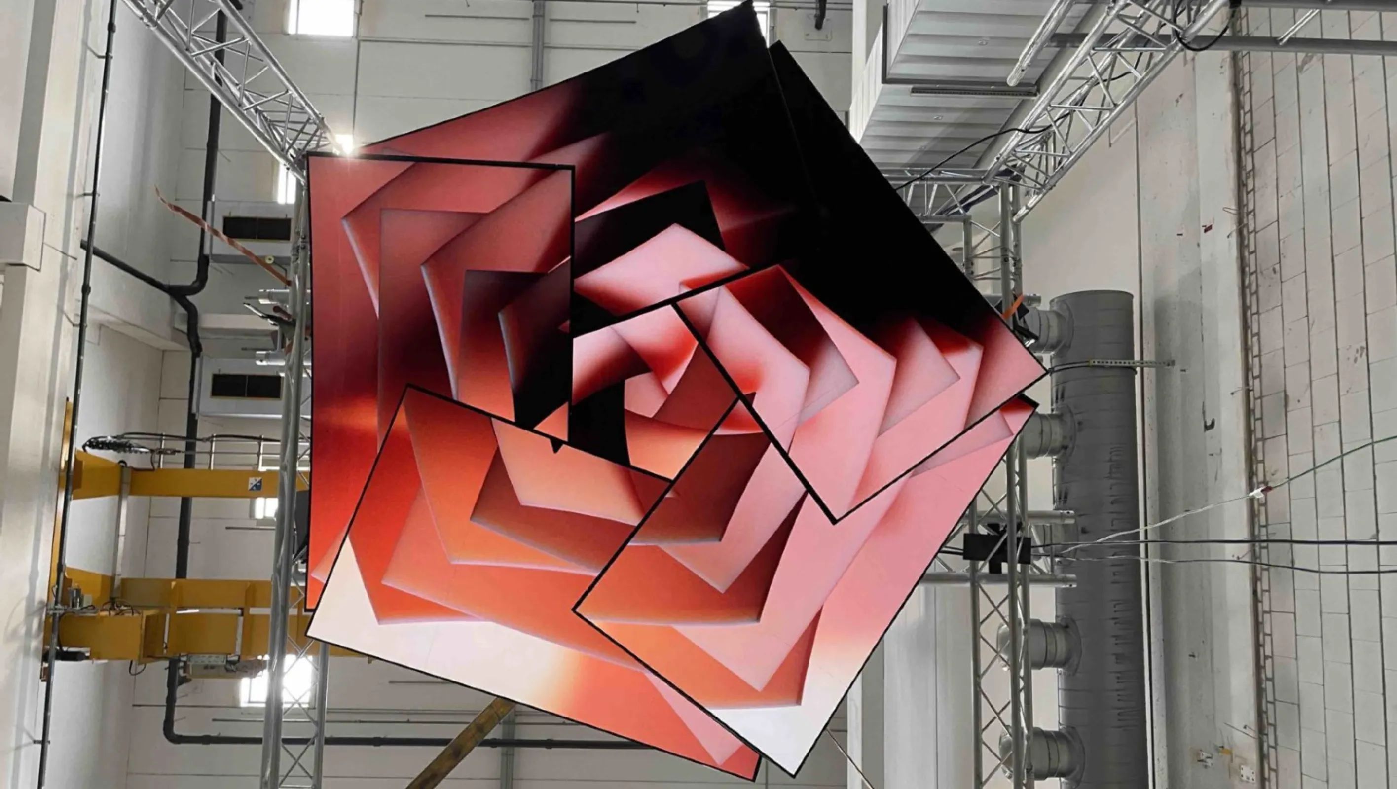 Flower Meadow // Client: LG Electronics // Design: iArt AG // travel exhibit premiered in 2021