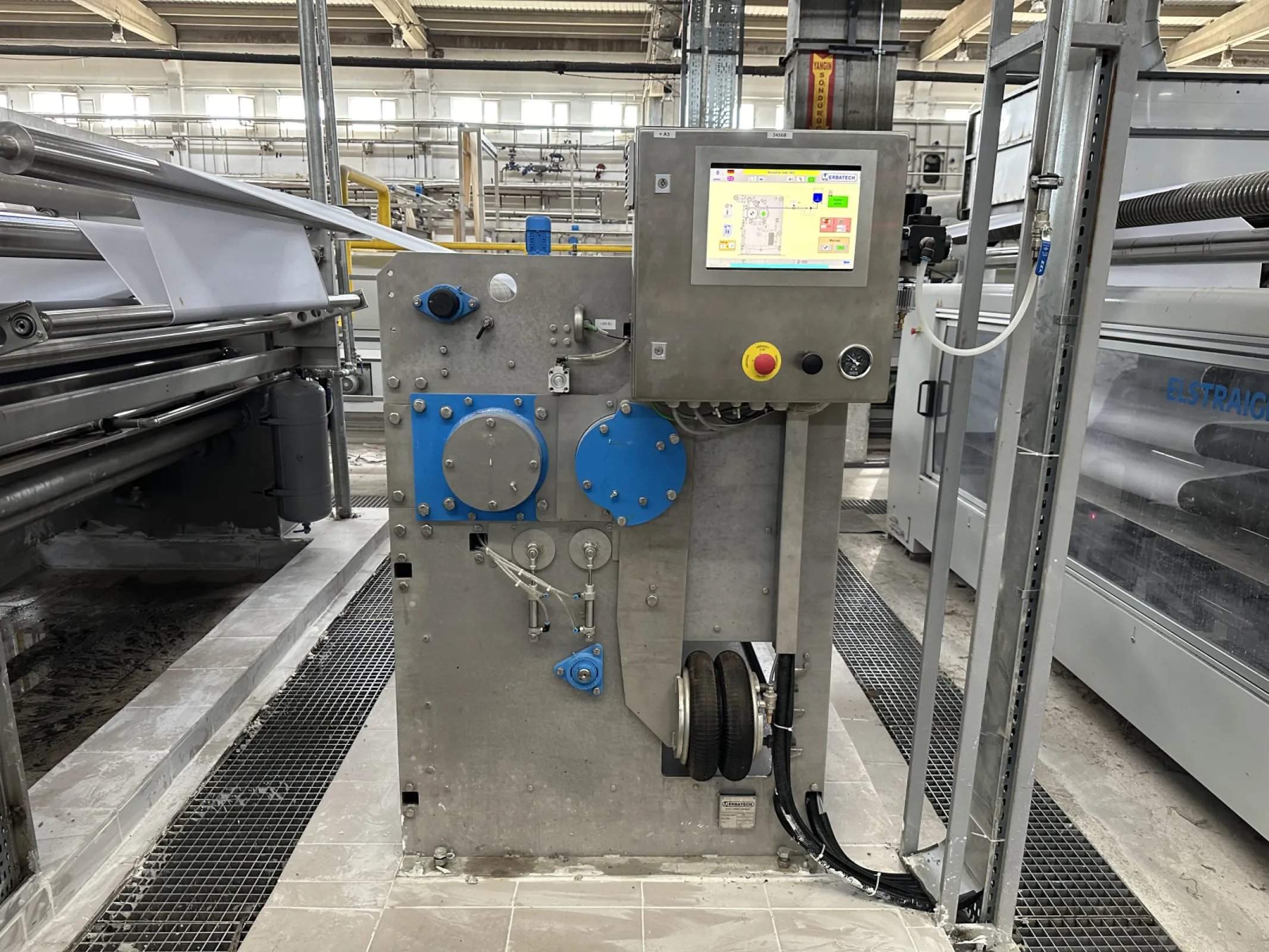 Scout Nip Impregnator - Chemical Impregnation before Stenter