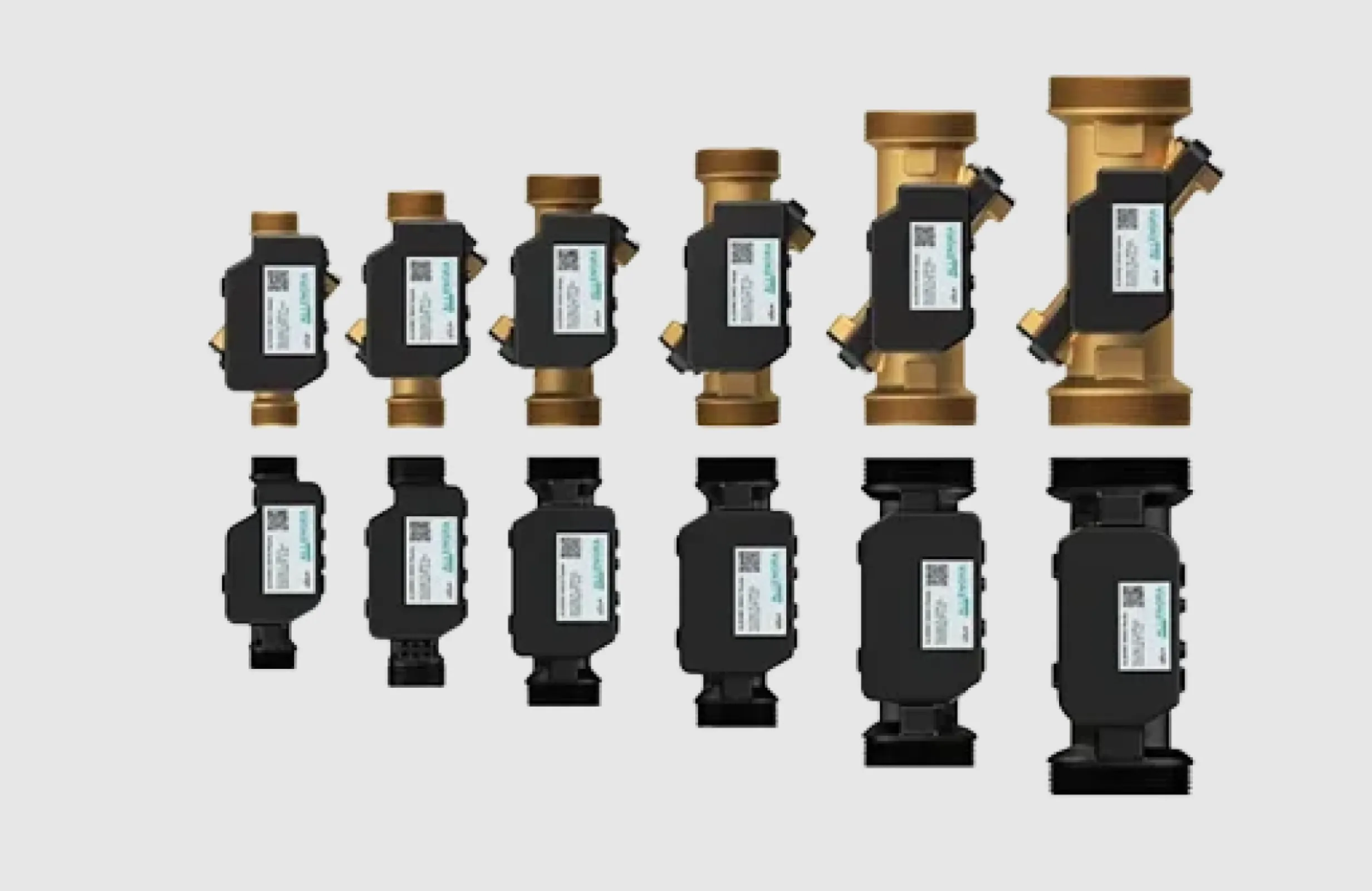 ALSONIC Ultrasonic Flow Meter Range from DN15 to DN80